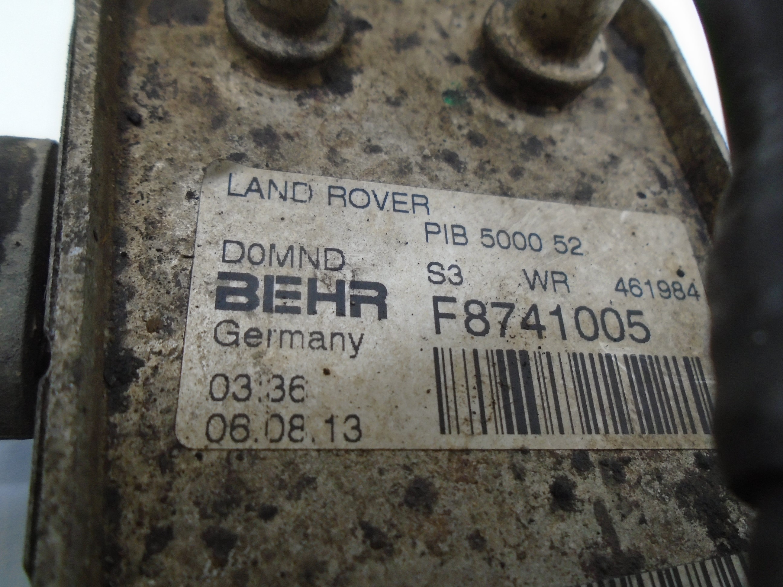 LAND ROVER Discovery 4 generation (2009-2016) Kitos variklio skyriaus detalės F8741005 18520809