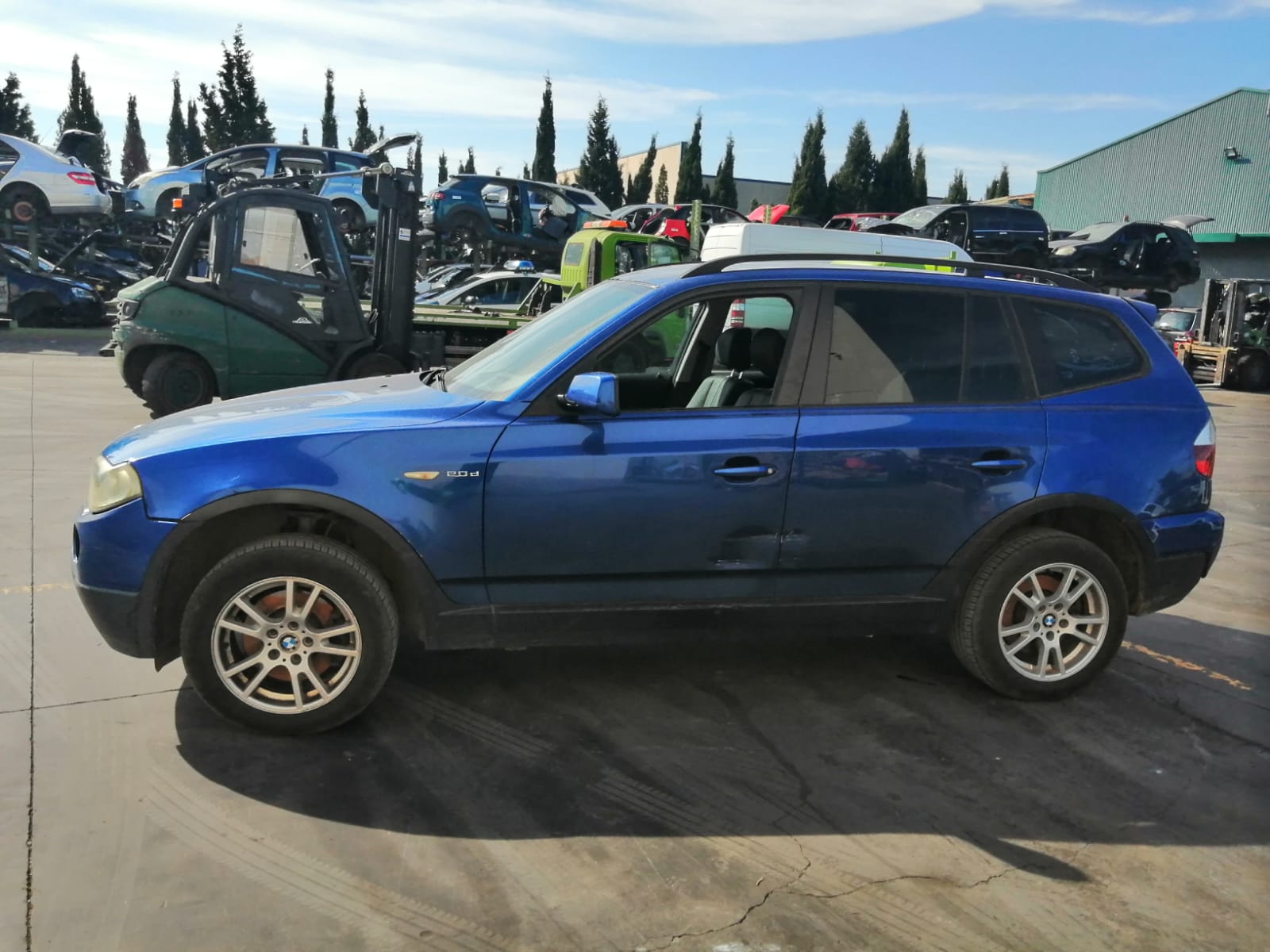 LANCIA X3 E83 (2003-2010) Dørlås foran høyre 51217202146 18520747