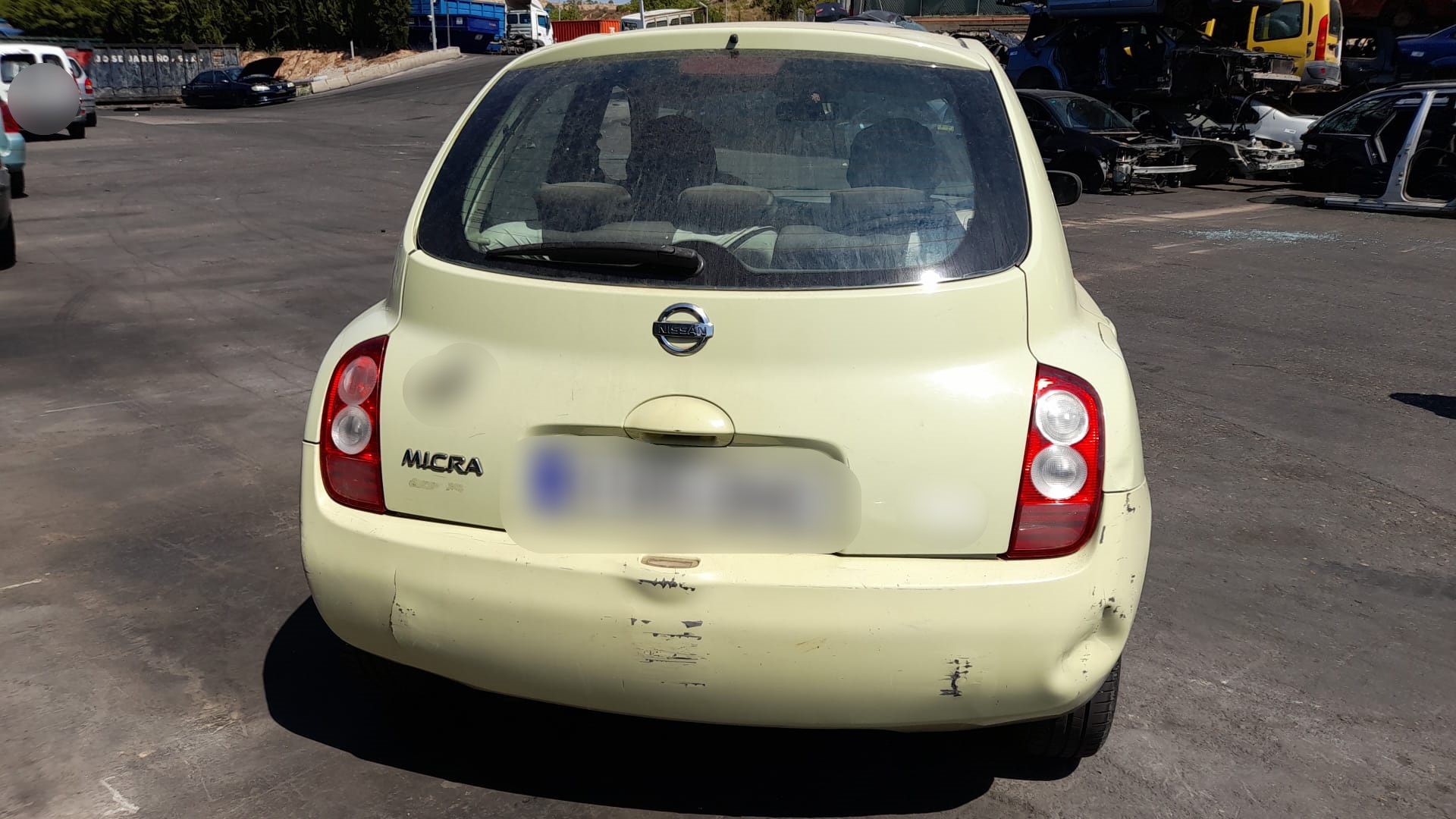 NISSAN Micra K12 (2002-2010) Aripa stânga față 63100AX630 18565367