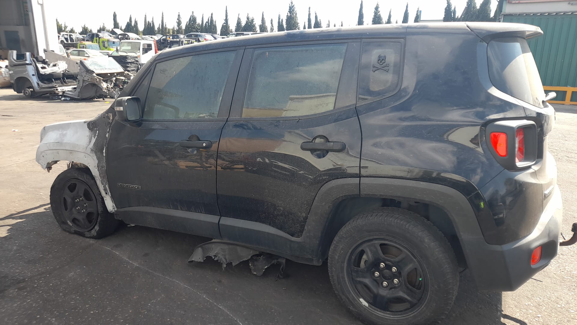 JEEP Renegade 1 generation (2015-2024) Rear Right Door 51947548 18660140