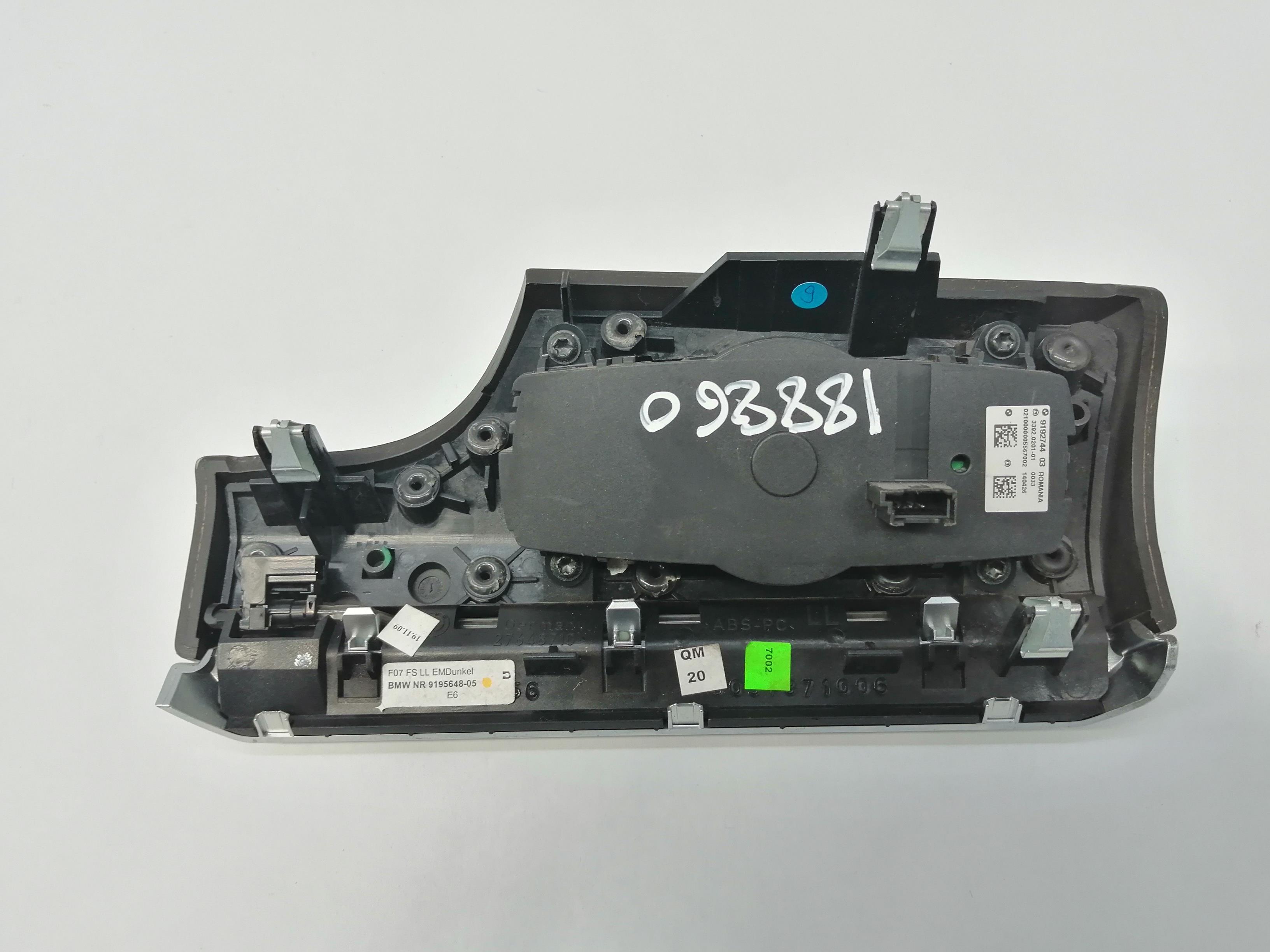 BMW 5 Series Gran Turismo F07 (2010-2017) Unitate de control comutator faruri 61319192744 25347923