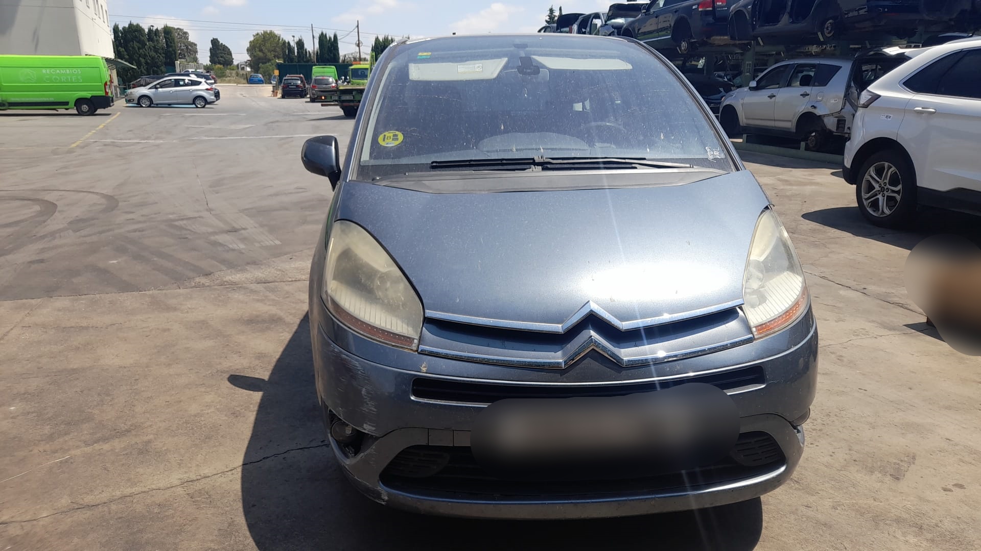 CITROËN C4 Picasso 1 generation (2006-2013) Rear Left Door 9006K4 25705888