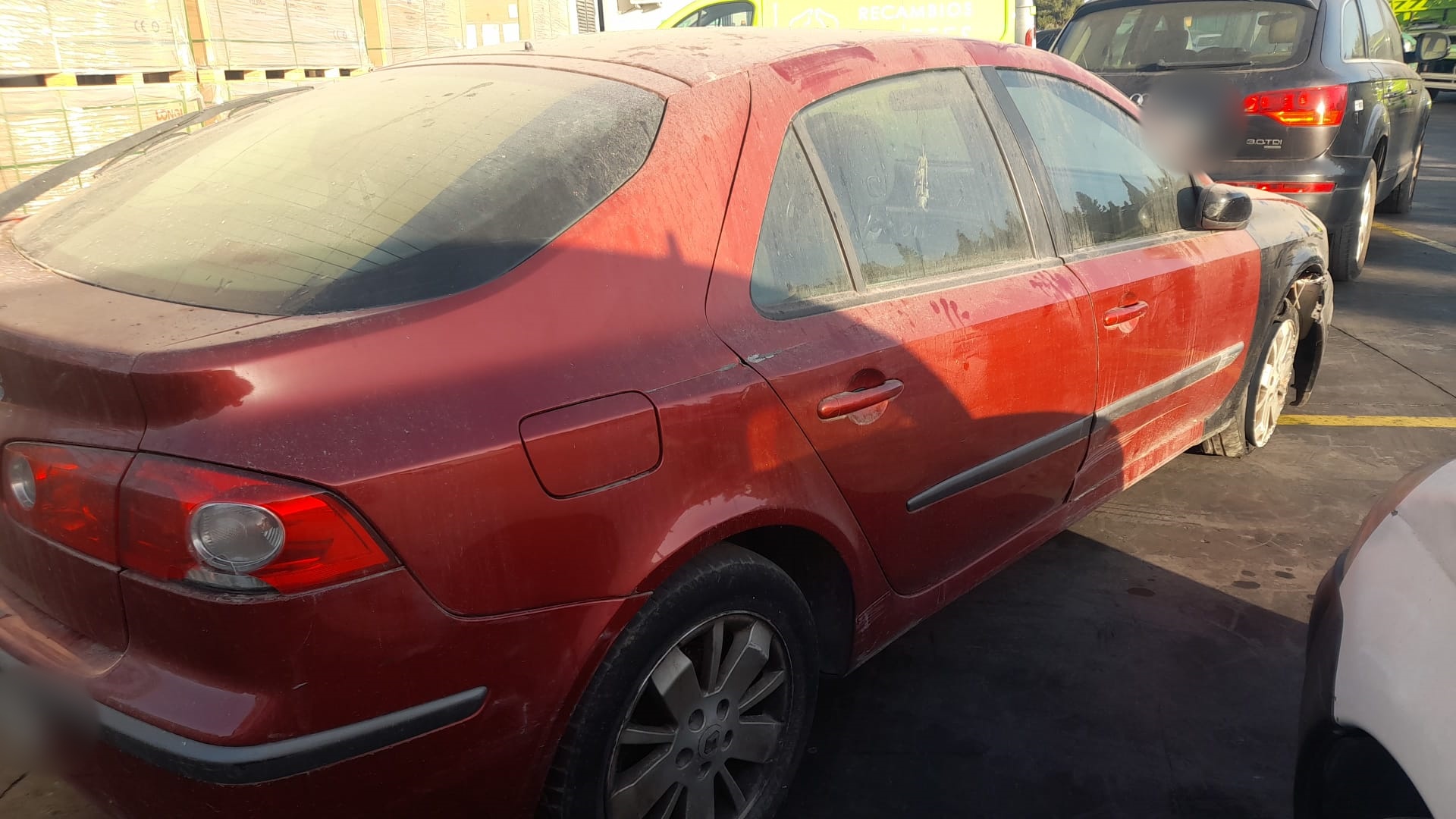 RENAULT Laguna 2 generation (2001-2007) Bal első ajtó ablakemelője 8200722832 23552656