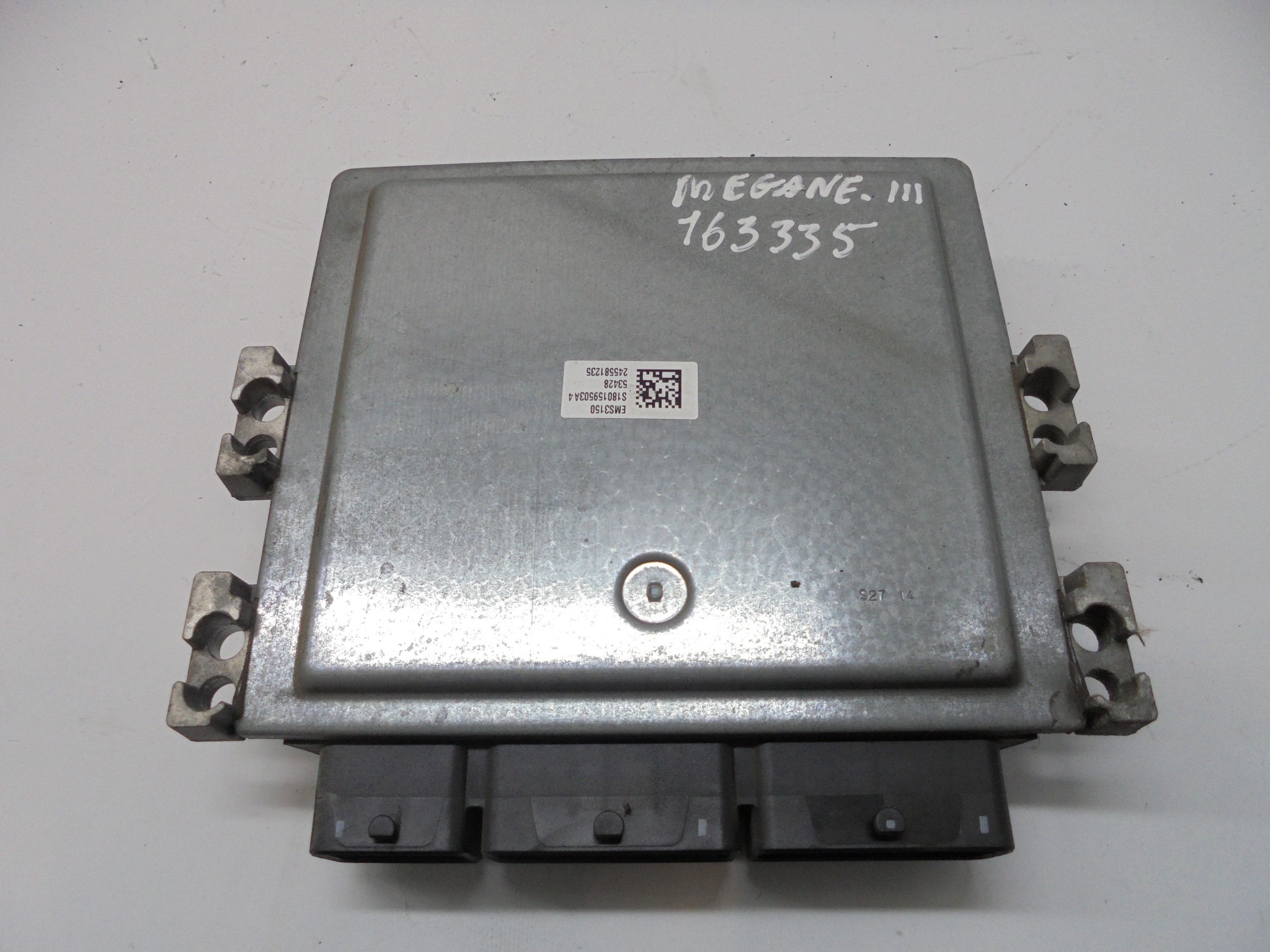 RENAULT Megane 3 generation (2008-2020) Engine Control Unit ECU 237103251R 18529552