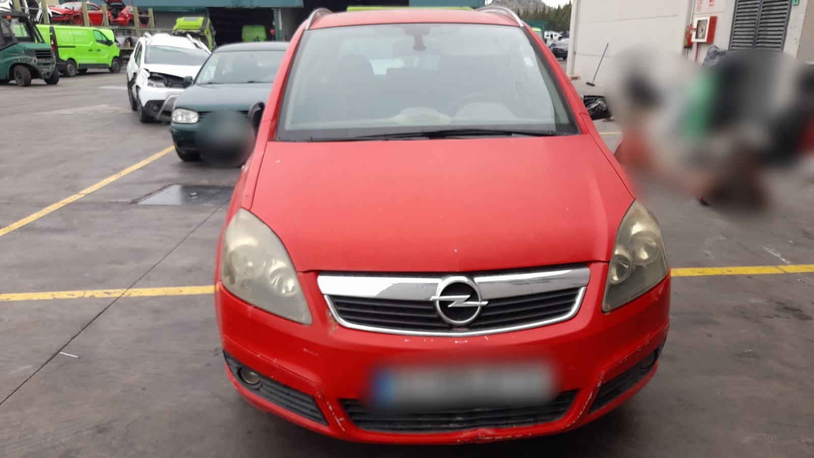 OPEL Zafira B (2005-2010) Двигател Z19DT 25187380