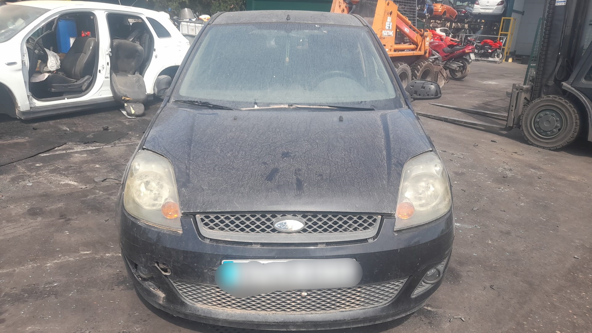 FORD Fiesta 5 generation (2001-2010) Jobb hátsó lámpa  1437625 18550781