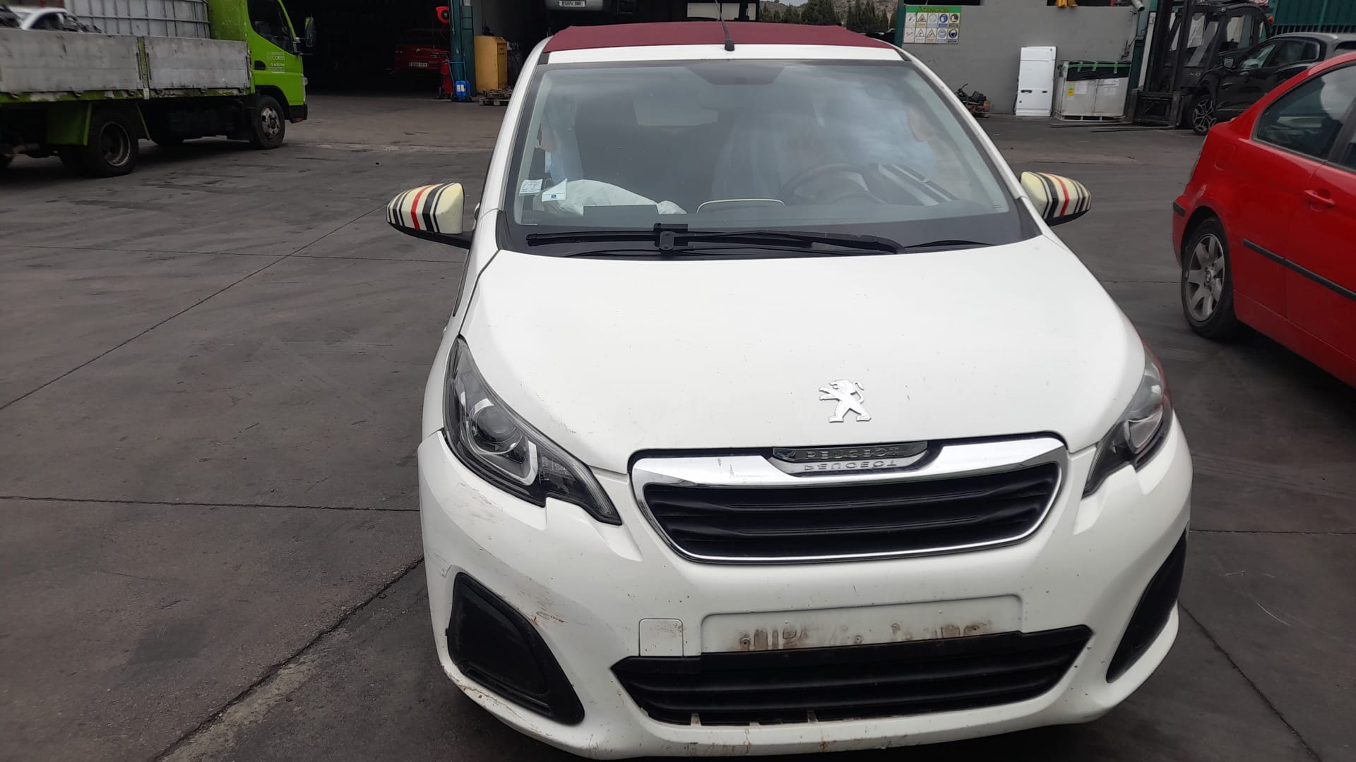 PEUGEOT 108 1 generation (2015-2021) Front venstre dørlås B000843080 20752667