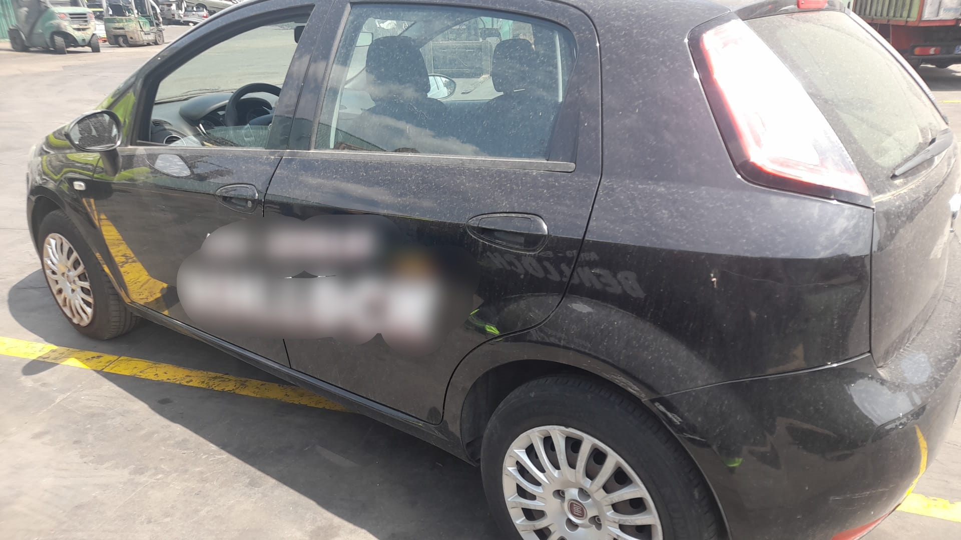 FIAT Punto 3 generation (2005-2020) Centura de siguranta stânga față 735501771 24017335