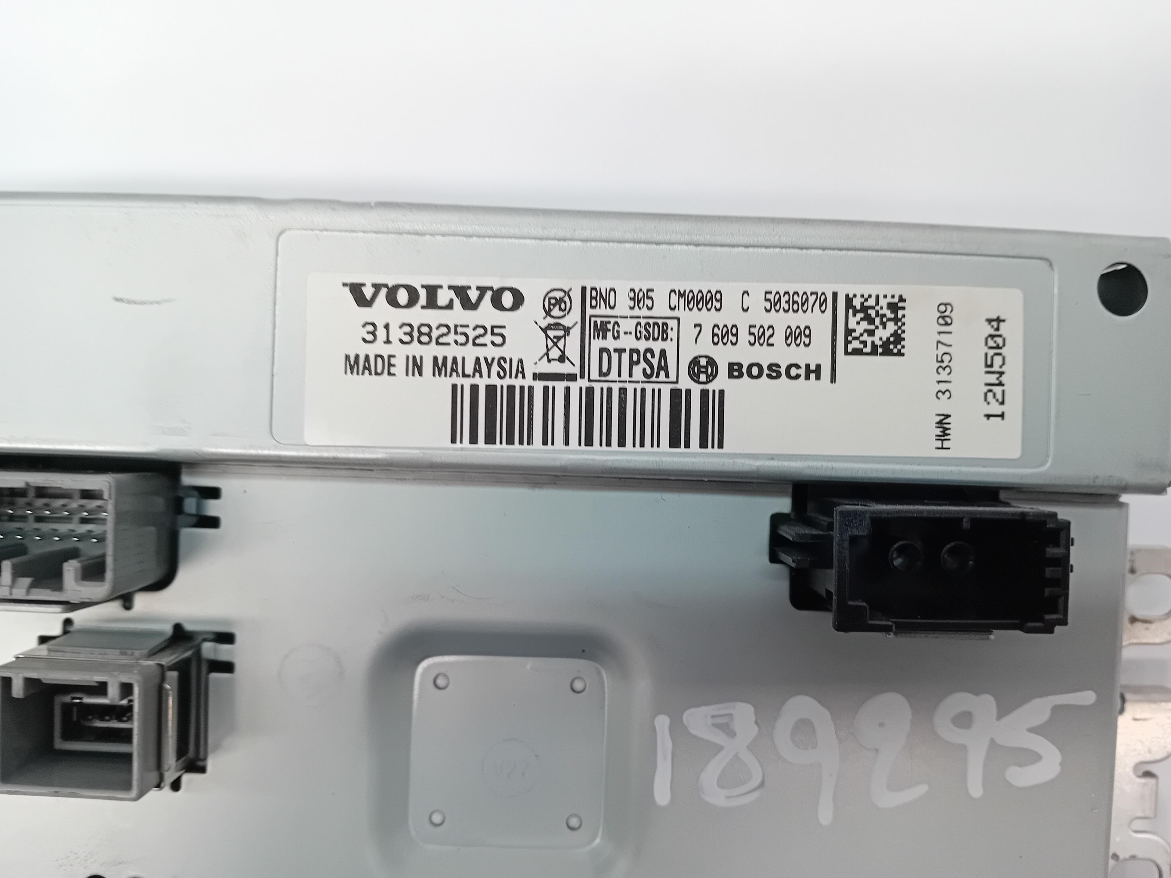 VOLVO V40 2 generation (2012-2020) Autres pièces intérieures 36001983 25388508