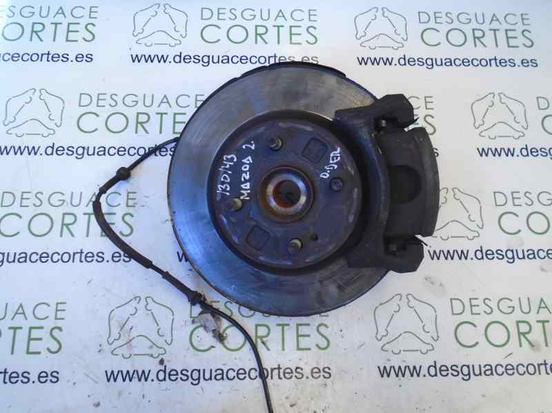 MAZDA 2 2 generation (2007-2014) Ступица передняя правая D65133021A 27507185