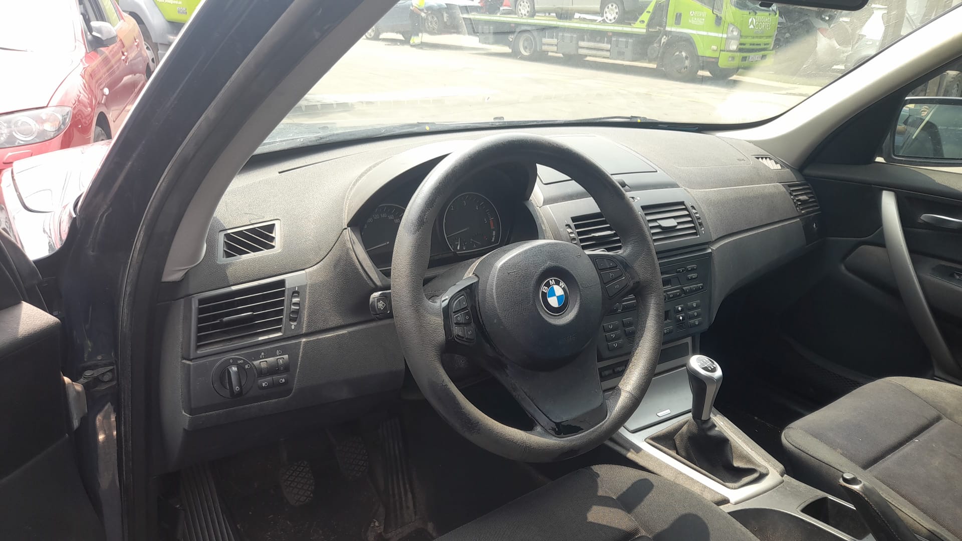 BMW X3 E83 (2003-2010) Galinių kairių durų spyna 7167075 22980084