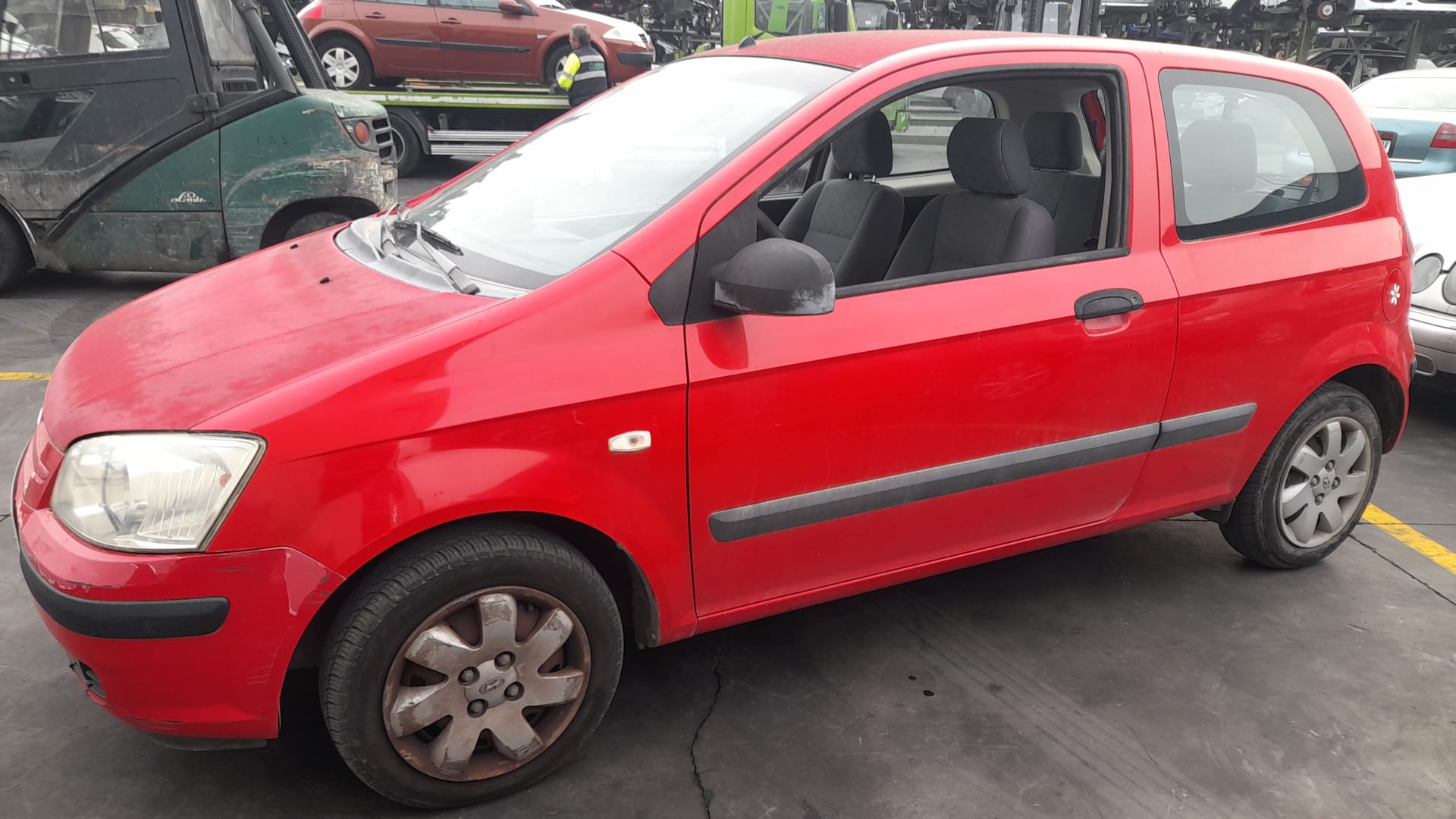 HYUNDAI Getz 1 generation (2002-2011) Преден десен калник 663211C350D 22943084