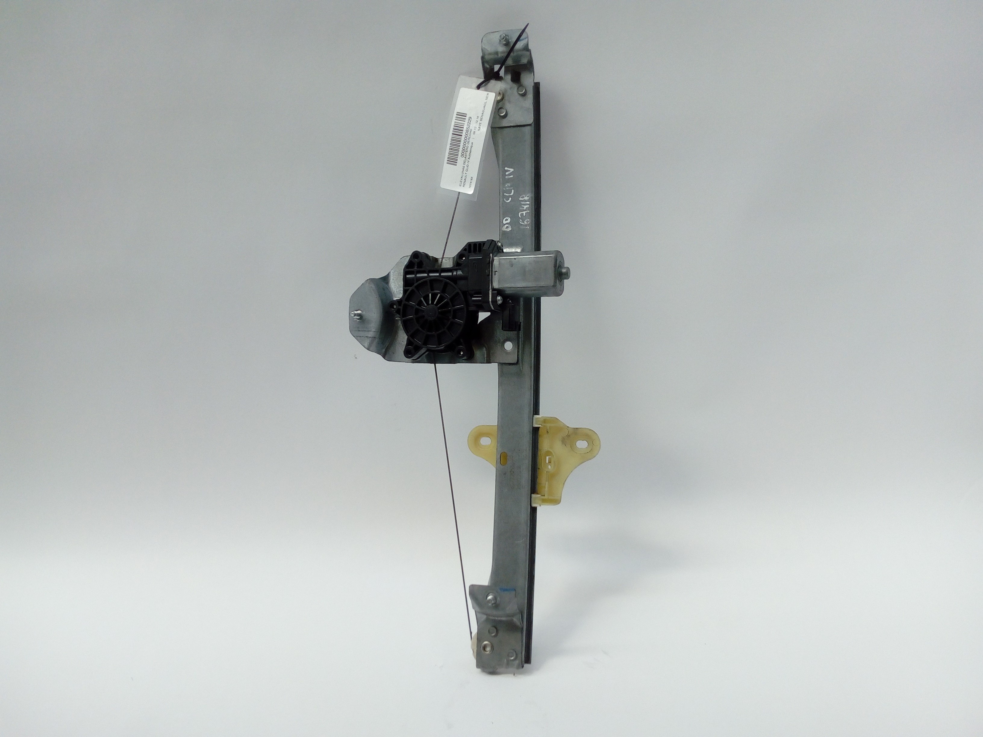 RENAULT Clio 3 generation (2005-2012) Front Right Door Window Regulator 807205569R 18561734