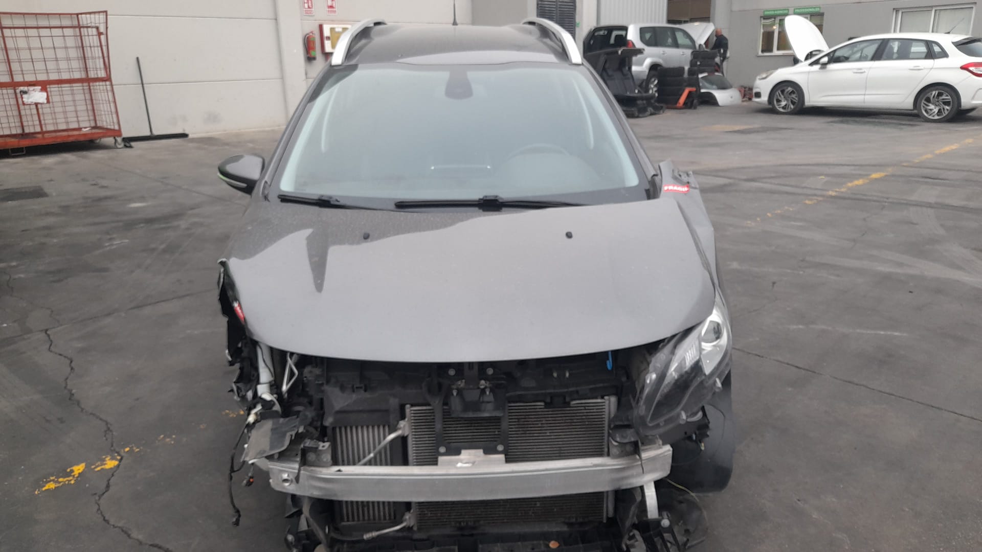 PEUGEOT 2008 1 generation (2013-2020) Замок двери передний правый 9812500780 25125534