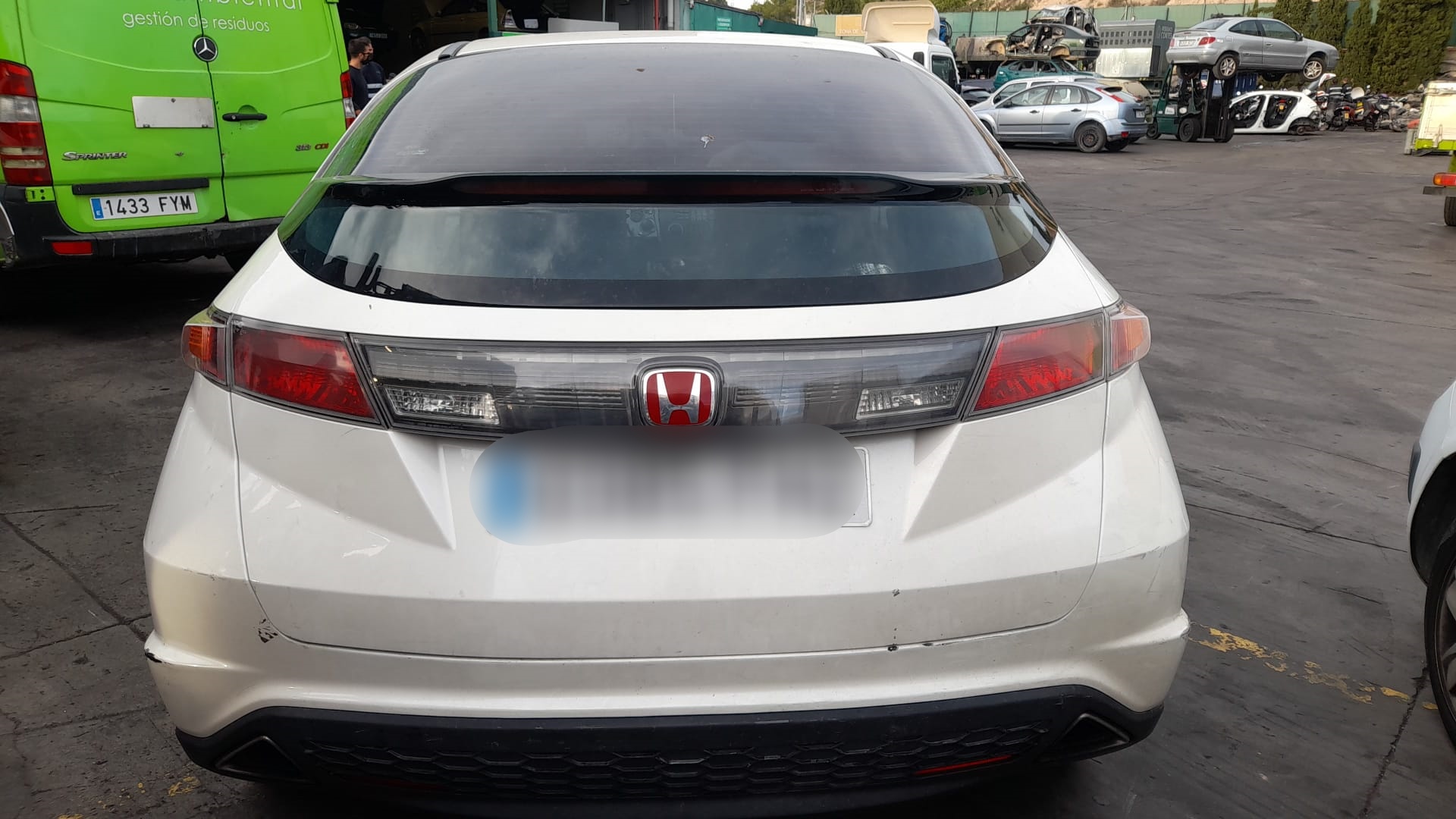 HONDA Civic 8 generation (2005-2012) Стартер 31200RSRE01 18636513