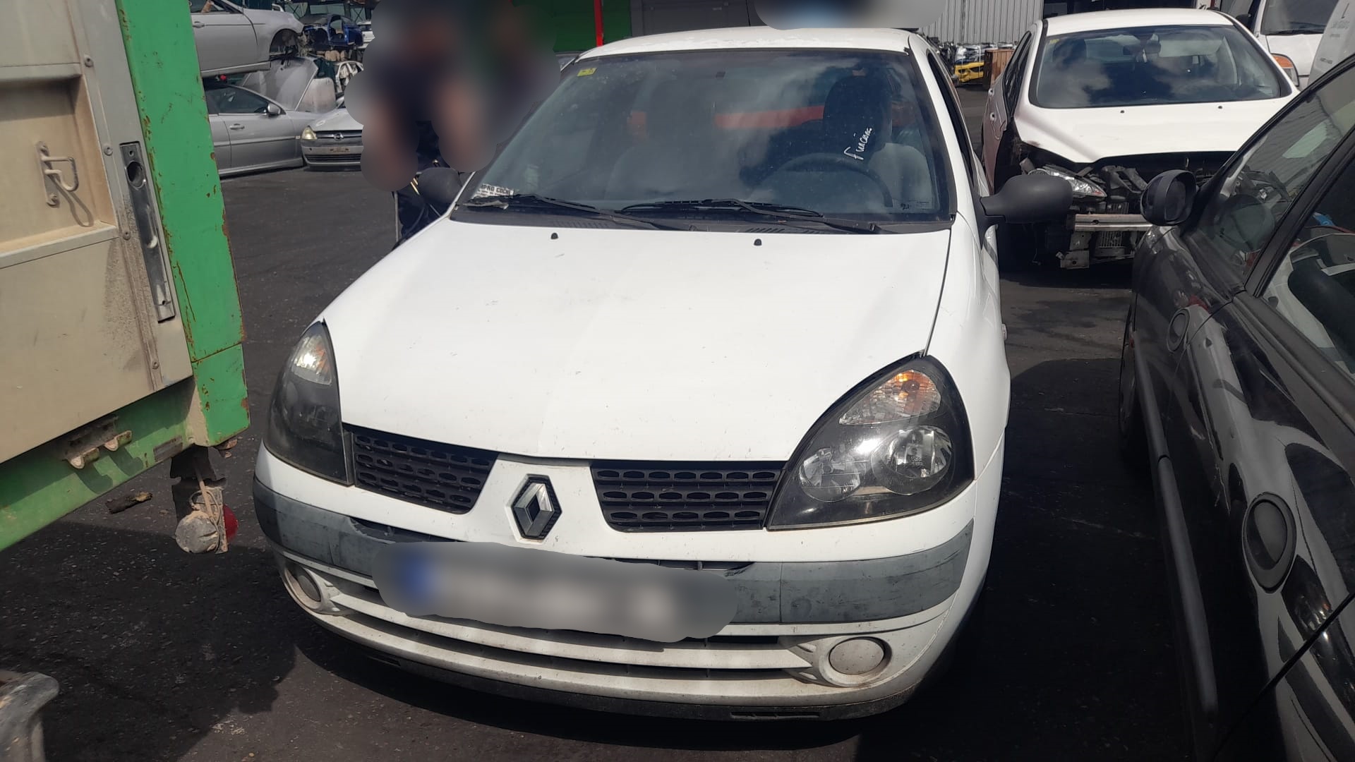 RENAULT Clio 3 generation (2005-2012) Priekinių kairių durų spyna 7700434604 25177659