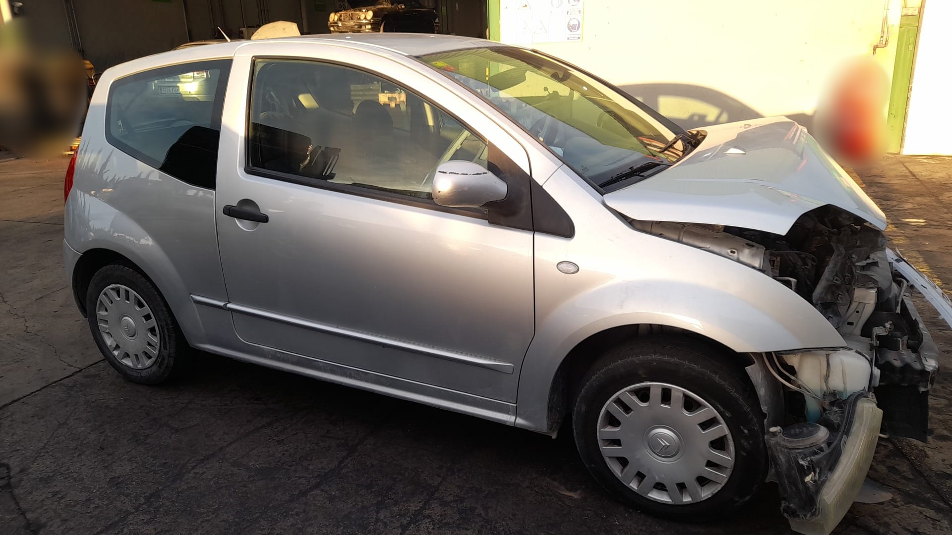 CITROËN C2 1 generation (2003-2009) Vasen takavalo 6350S7 25181498