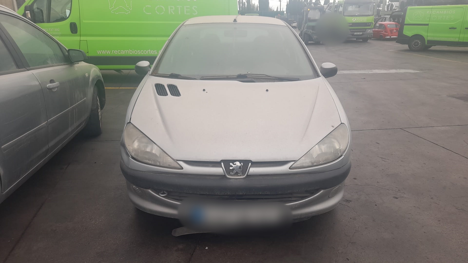 PEUGEOT 206 1 generation (1998-2009) Spidometras (Prietaisų skydelis) 9634961080 24034547