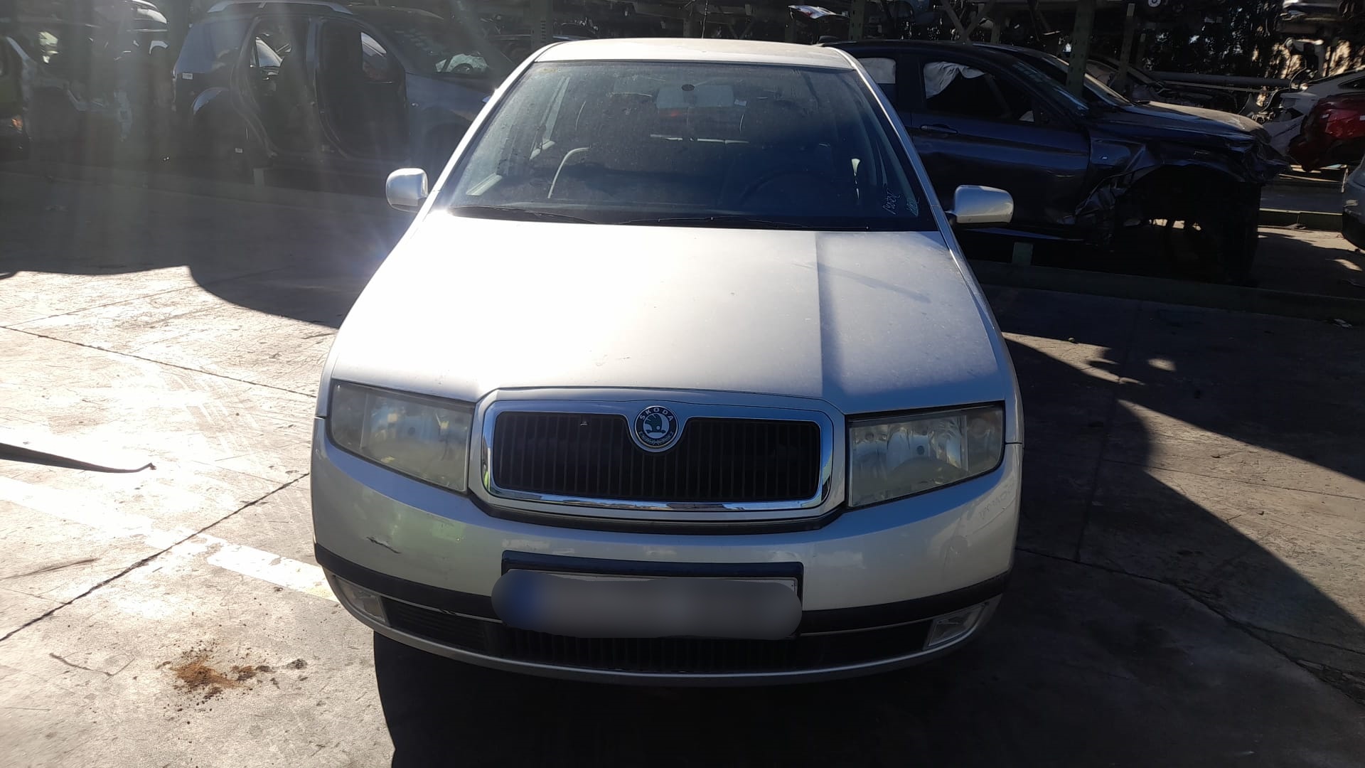 SKODA Fabia 6Y (1999-2007) Klimatizační radiátor 6Q0820411K 18641982