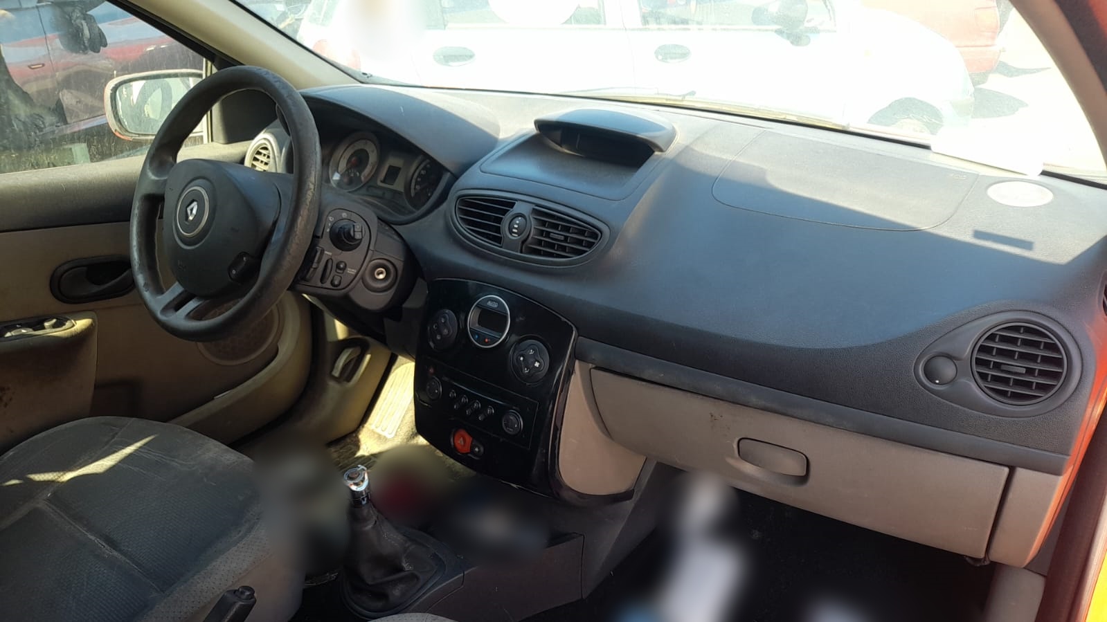 AUDI Clio 3 generation (2005-2012) Front Windshield Wiper Mechanism 8200268931 25190340