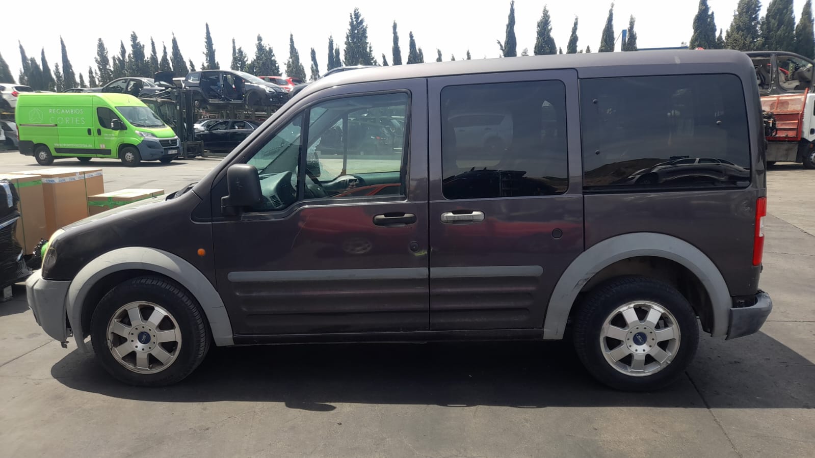 FORD Tourneo Connect 1 generation (2002-2013) Ступица передняя правая 1439603 25653243