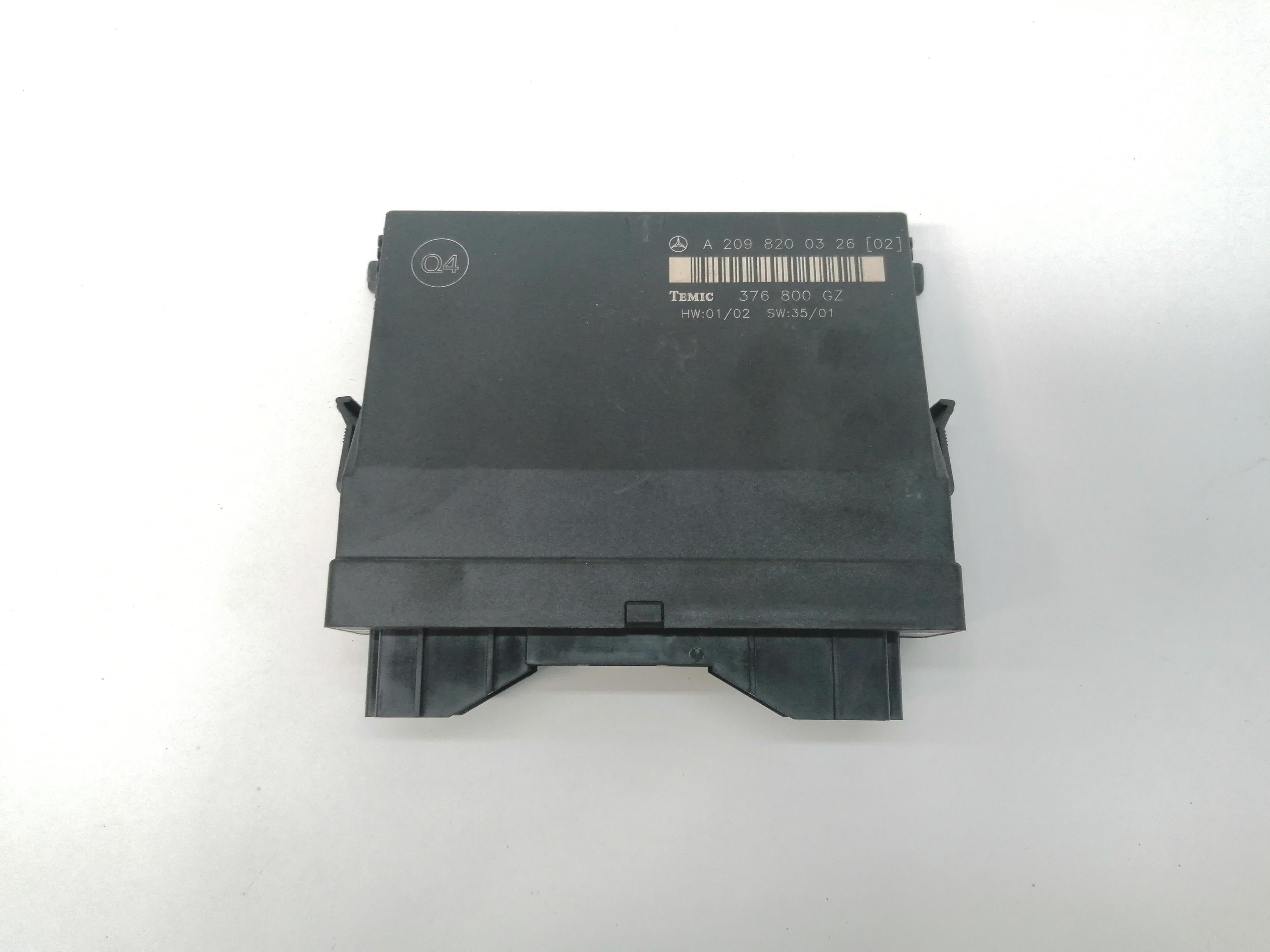 MERCEDES-BENZ CLK AMG GTR C297 (1997-1999) Другие блоки управления A2098200326, A2098200326 24019532