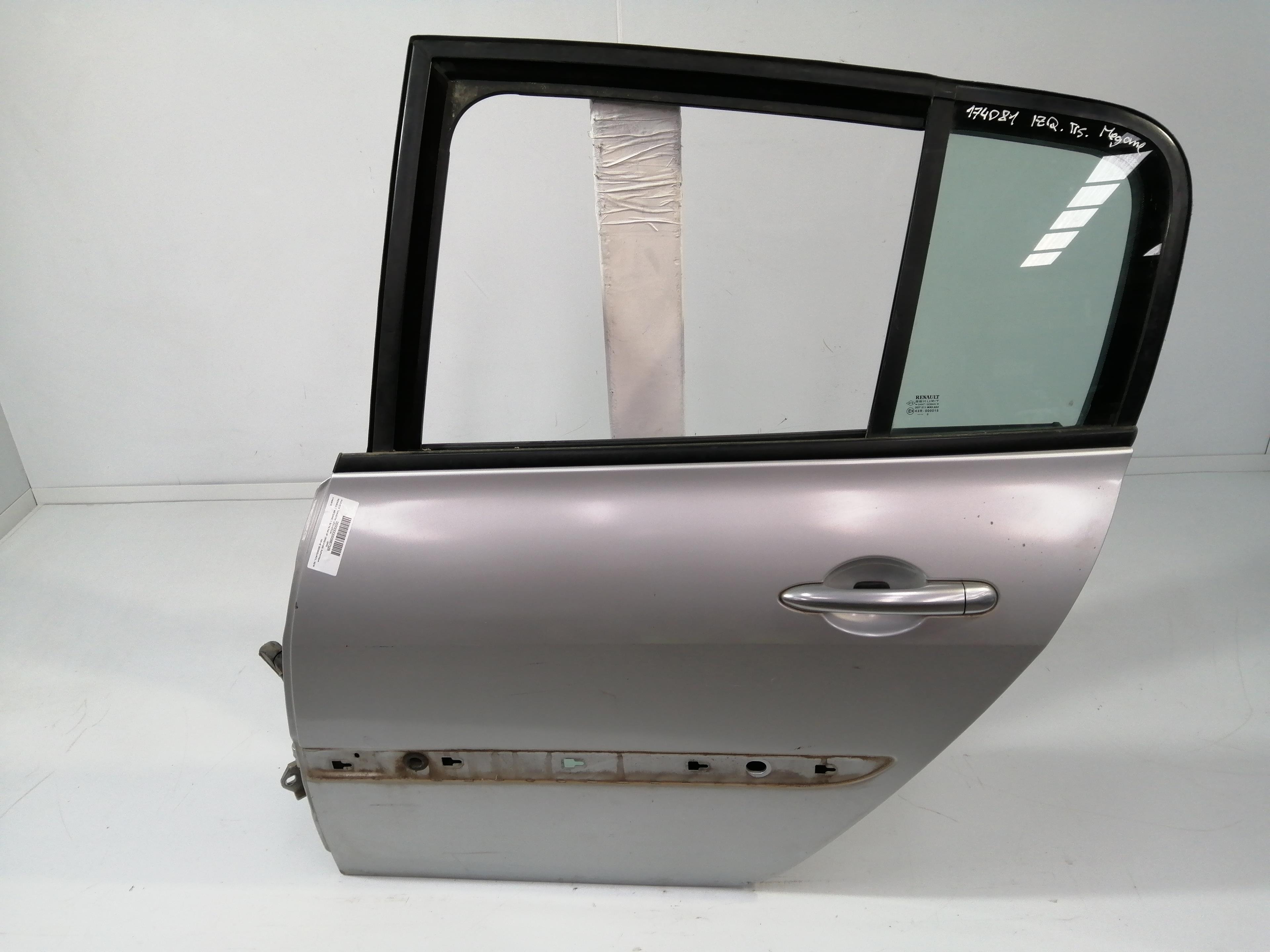 RENAULT Megane 2 generation (2002-2012) Rear Left Door 7751473732 18594544