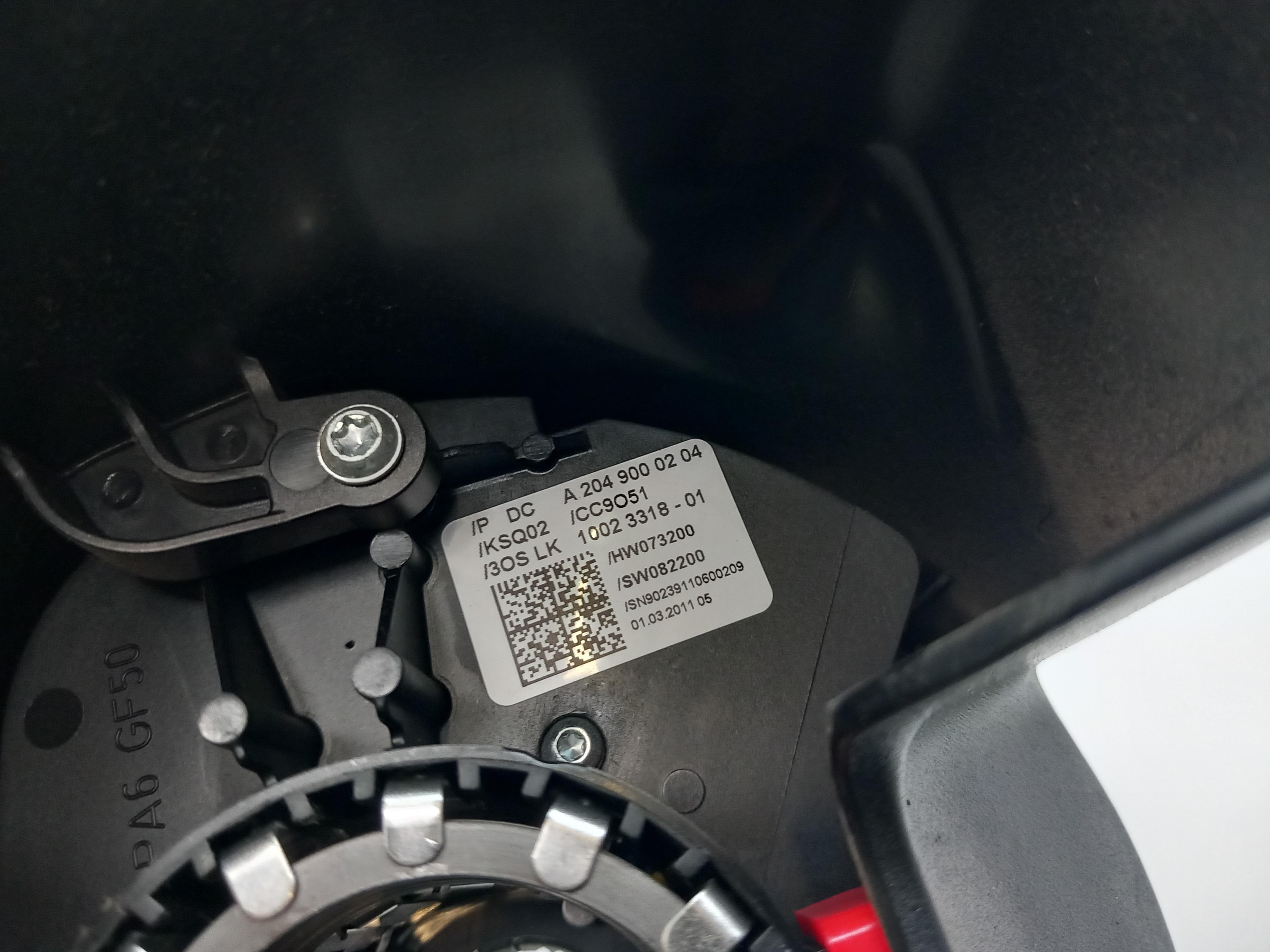 MERCEDES-BENZ GLK-Class X204 (2008-2015) Headlight Switch Control Unit A2049000204, A2049000204 25196308