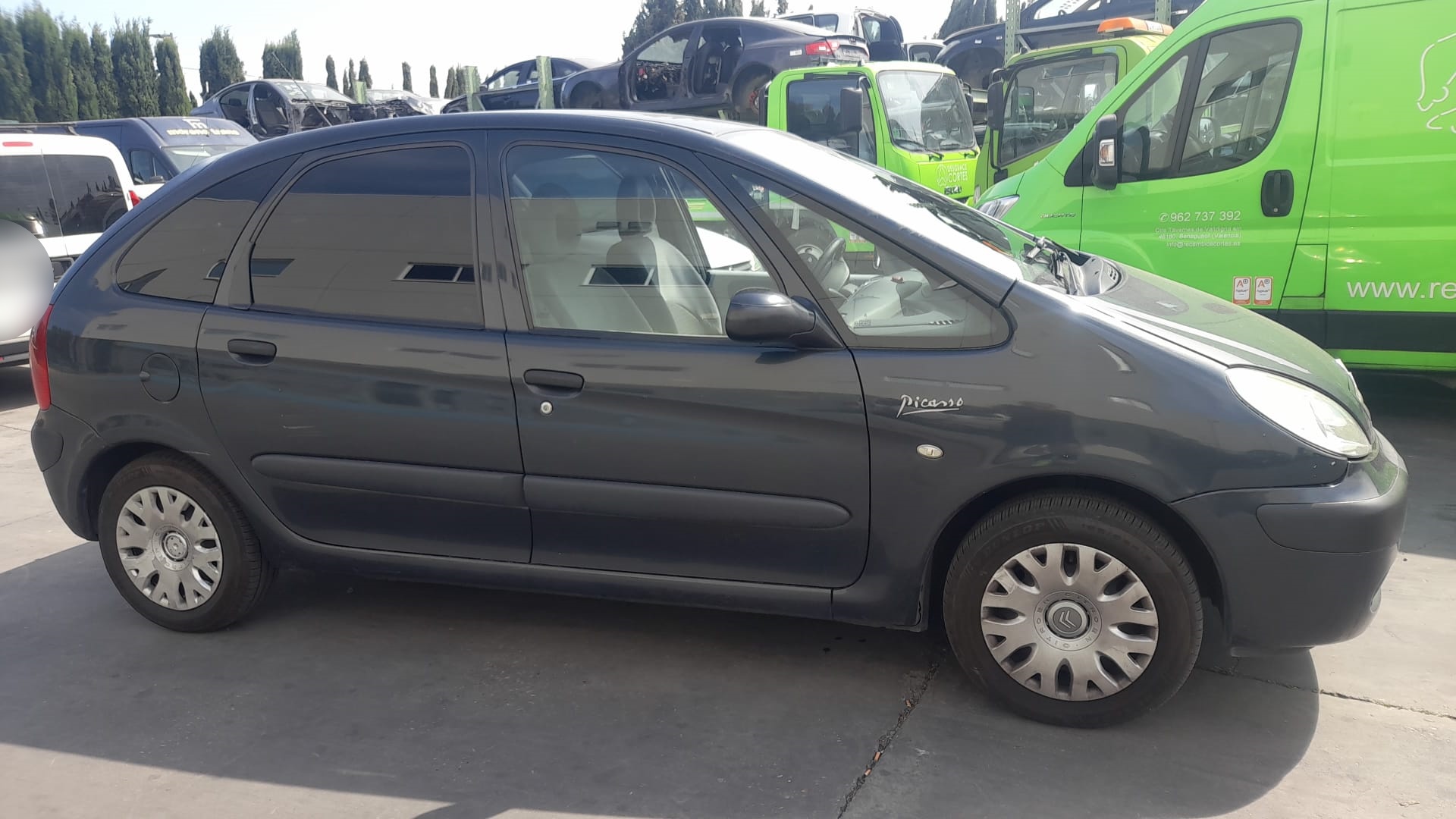 CITROËN Xsara Picasso 1 generation (1999-2010) Крышка багажника 8701L3 25016847