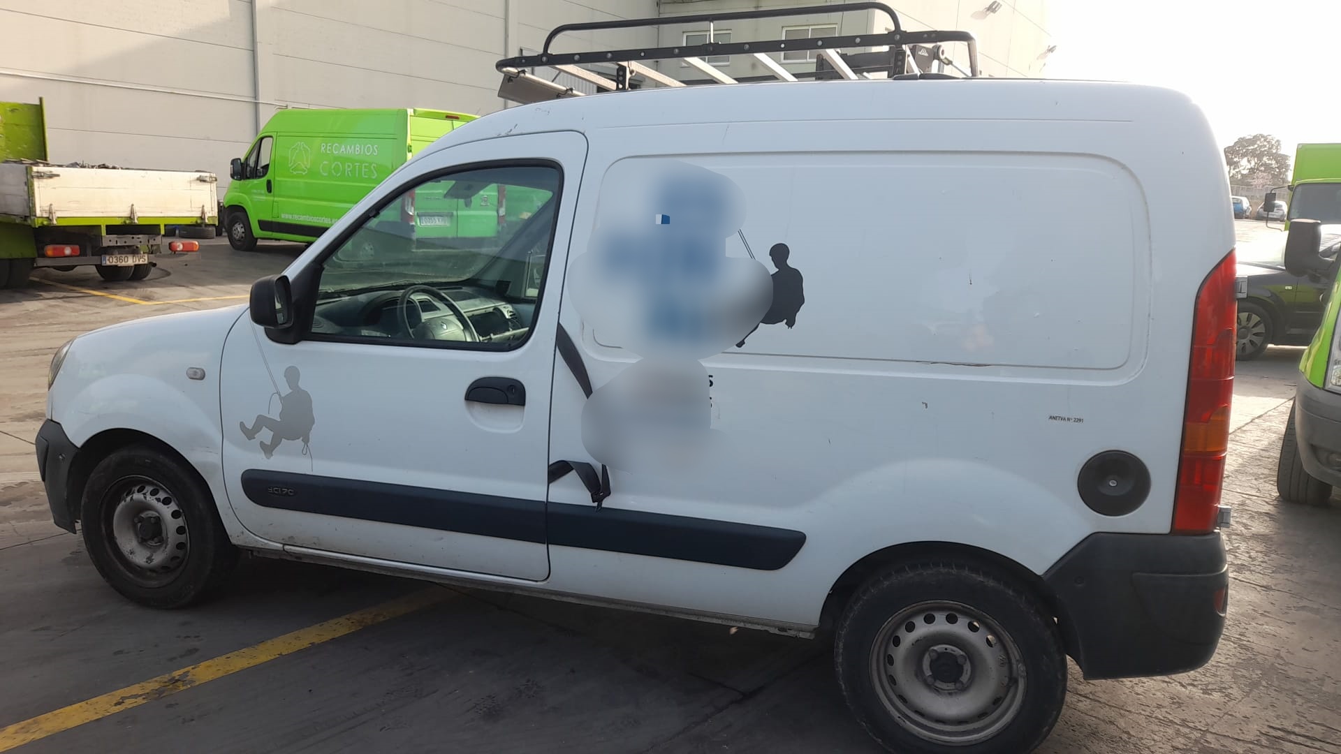 RENAULT Kangoo 1 generation (1998-2009) Преден десен фар 8200150617, 8200150617 18614996