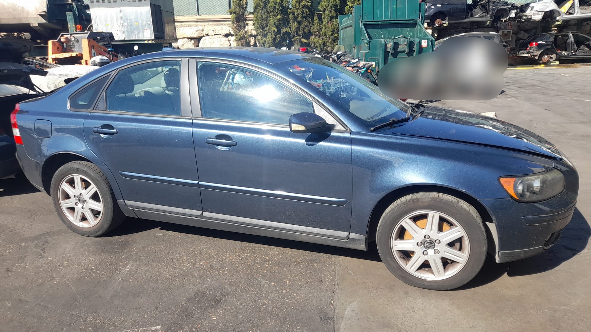 VOLVO S40 2 generation (2004-2012) Aripa stânga față 31297540 22552986