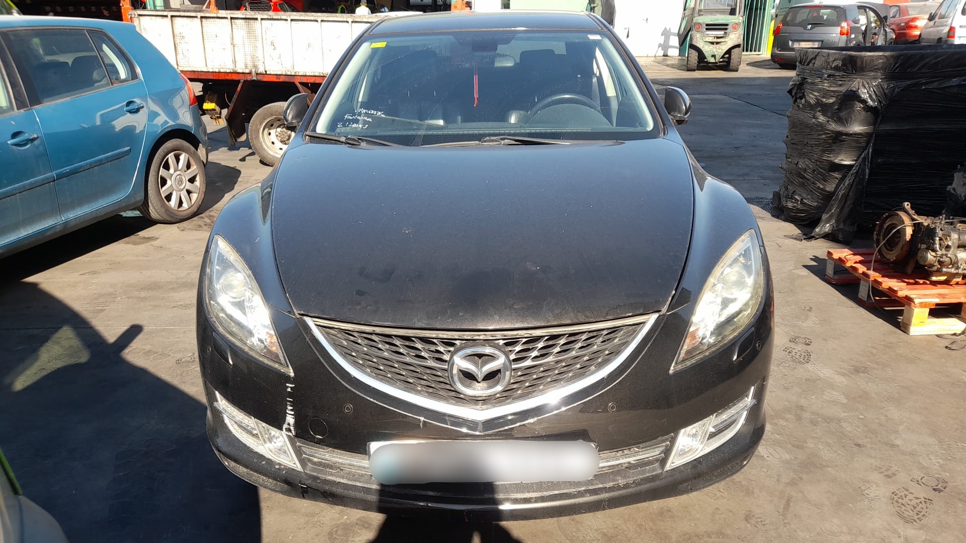 MAZDA 6 GH (2007-2013) Priekšējo labo durvju logu pacēlājs GS1D5897X 25170266