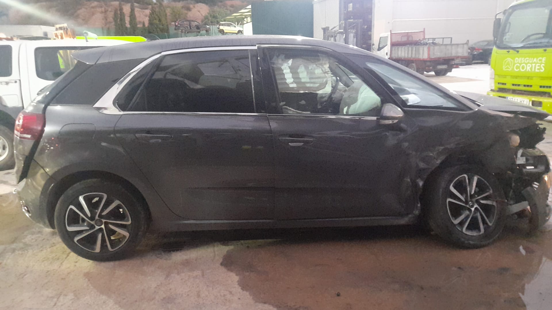 CITROËN C4 Picasso 2 generation (2013-2018) Aizmugurējo labo durvju logu pacēlājs 9676172380 18588593