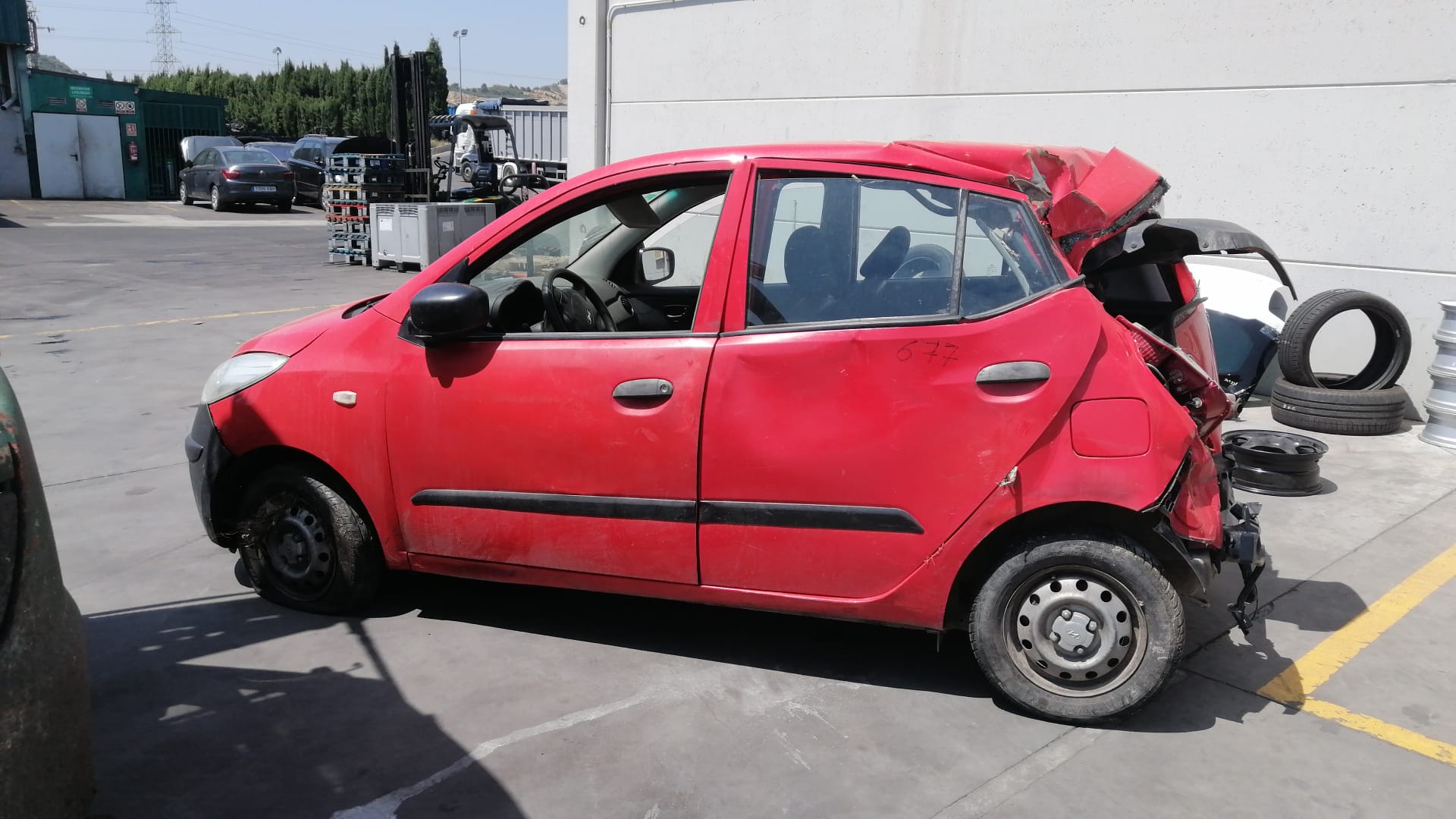 HYUNDAI i10 1 generation (2007-2013) Абс блок 589100X510 18550132