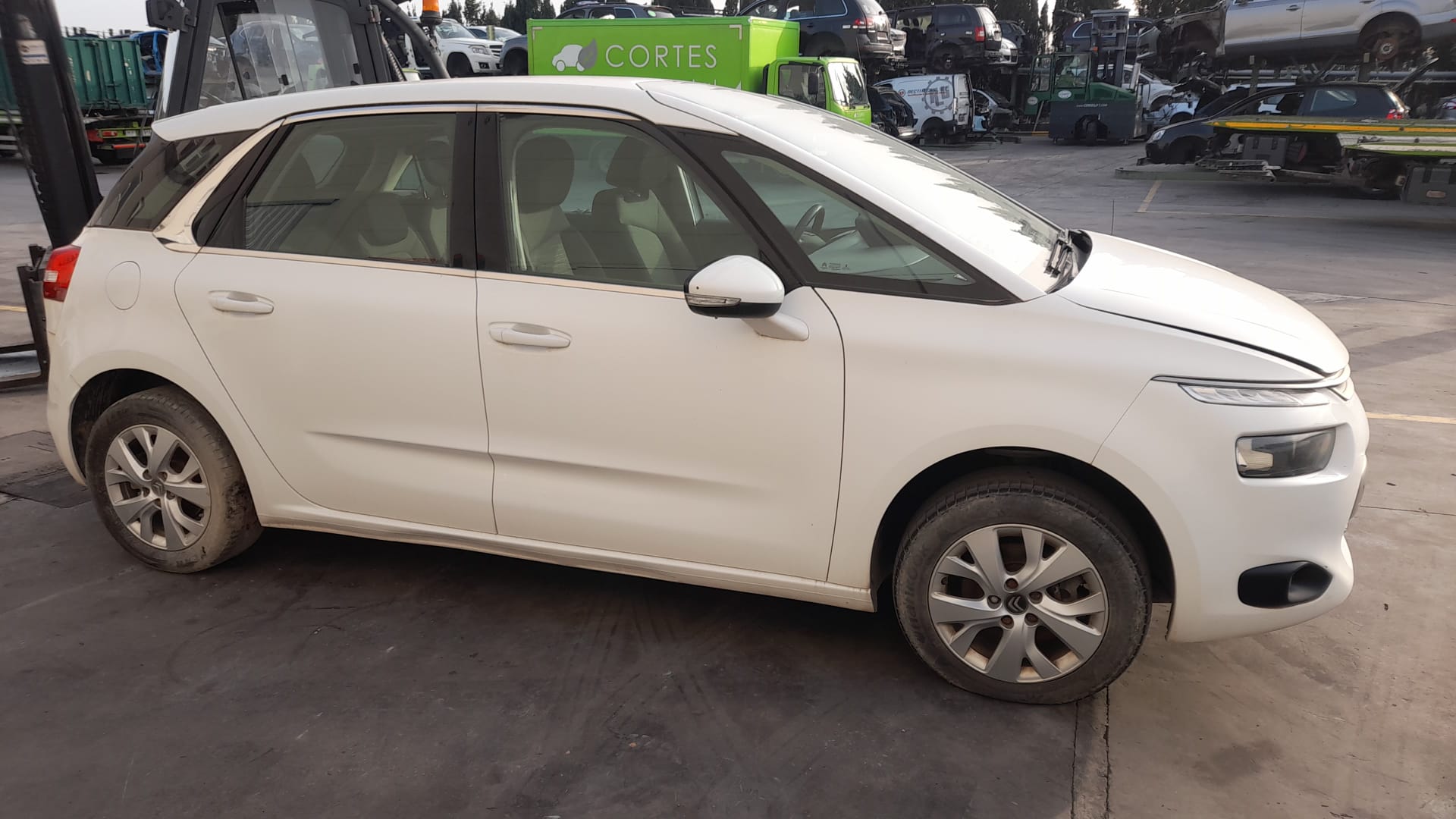 CITROËN C4 Picasso 2 generation (2013-2018) Aizmugurējo kreiso durvju logu pacēlājs 9676172480 25349288