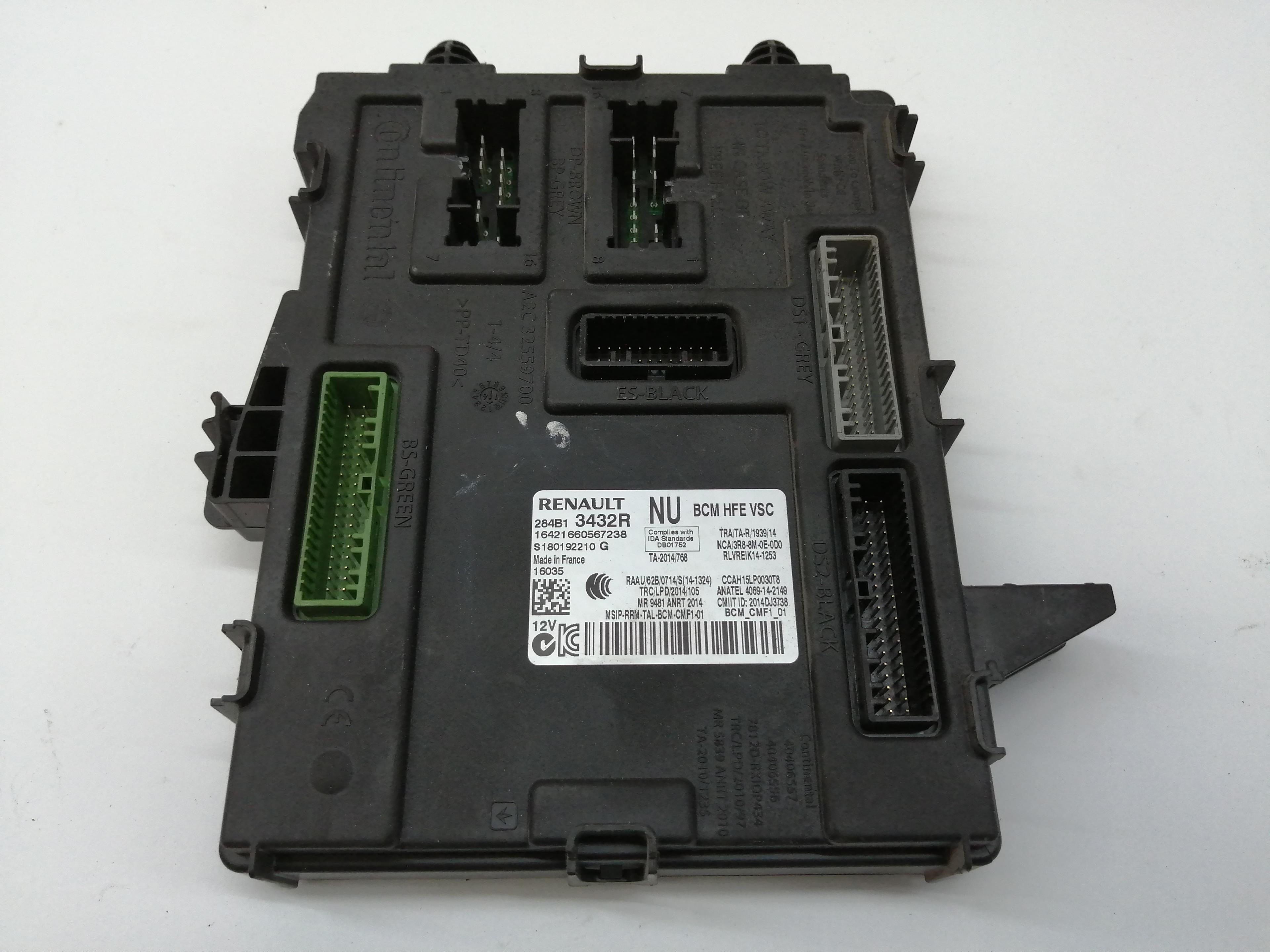 RENAULT Kadjar 1 generation (2015-2024) Other Control Units 284B14693R 27197385