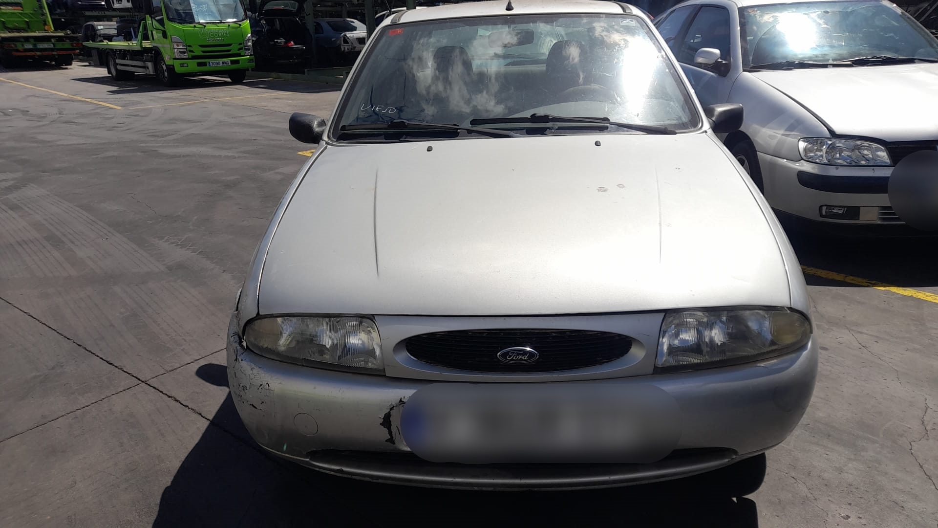 FORD Fiesta 4 generation (1996-2002) Front Left Door 1007037 25195859