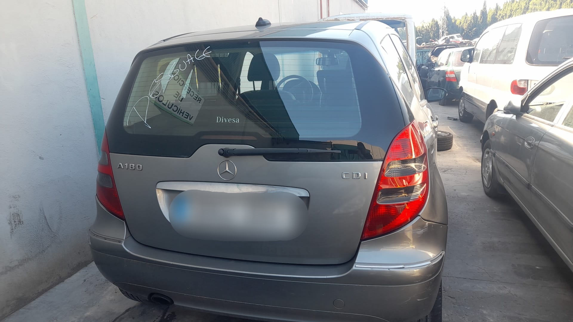 MERCEDES-BENZ A-Class W169 (2004-2012) Кнопка стеклоподъемника передней левой двери A1698206410 25210169