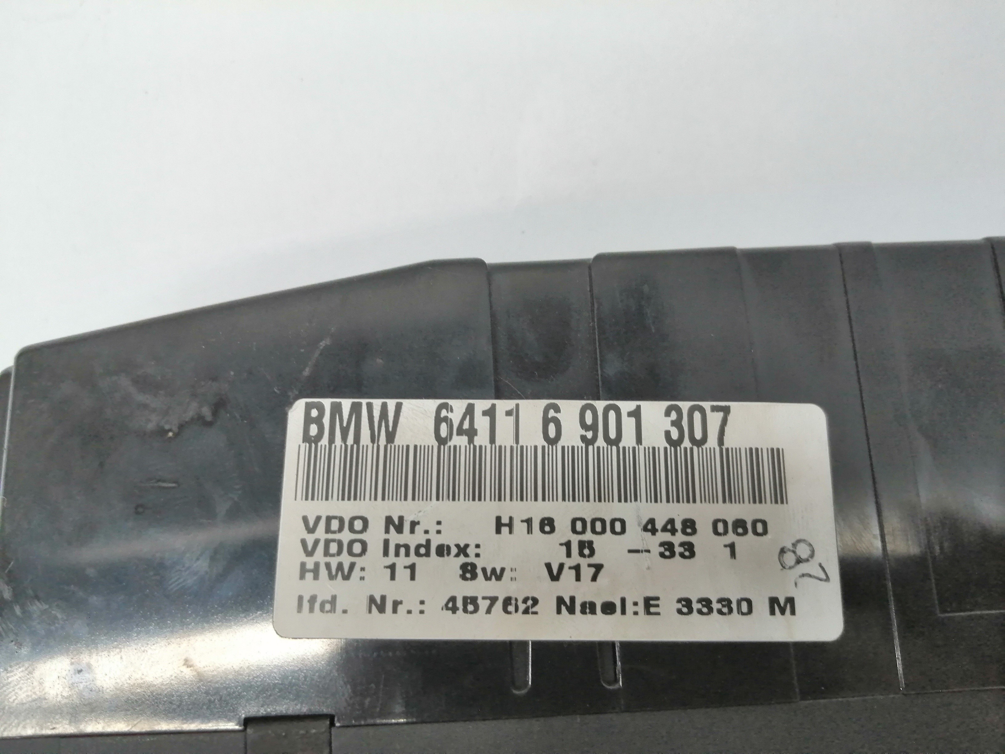 BMW 7 Series E38 (1994-2001) Klimato kontrolės (klimos) valdymas 64118380502, 64116901307, H16000448060 24015281