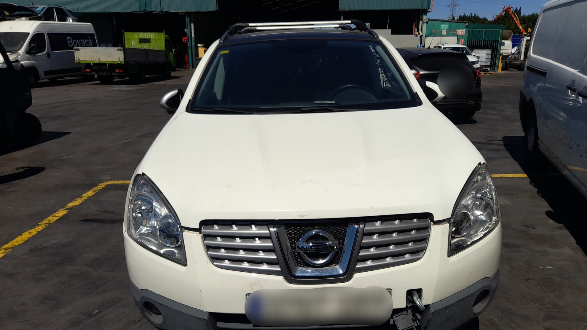 NISSAN Qashqai 1 generation (2007-2014) Kitos kėbulo dalys 26580JD00B,26580JD00B 25177935