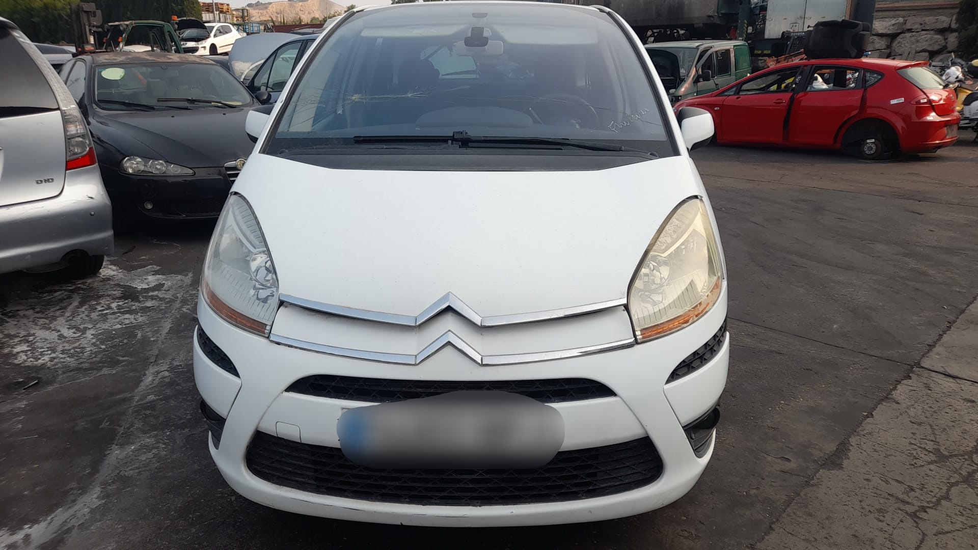 CITROËN C4 Picasso 1 generation (2006-2013) Sildītāja ventilators 9654652480, 6441W8 20364578