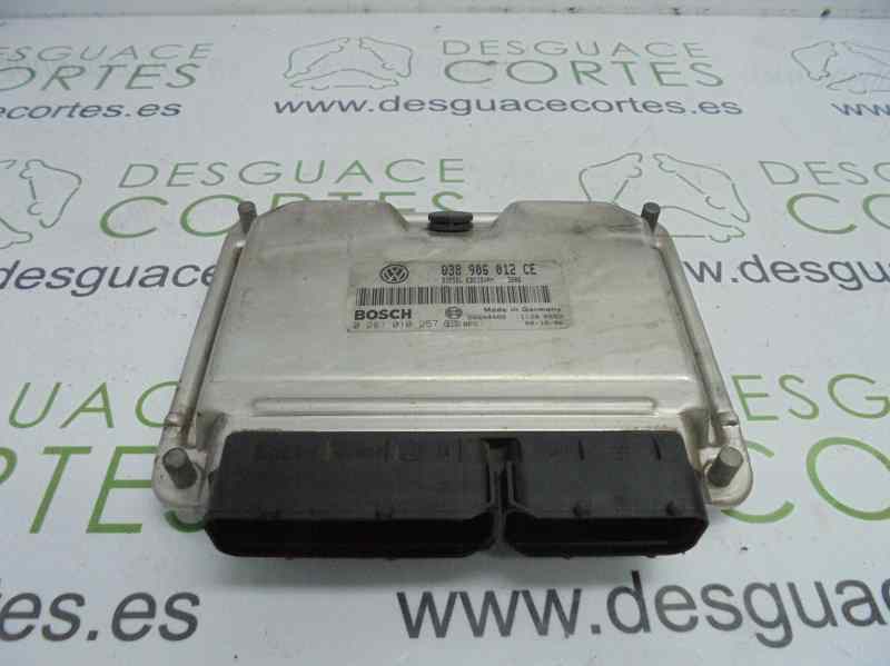 SKODA Fabia 6Y (1999-2007) Μονάδα ελέγχου κινητήρα ECU 0281010257,038906012CE 18417972