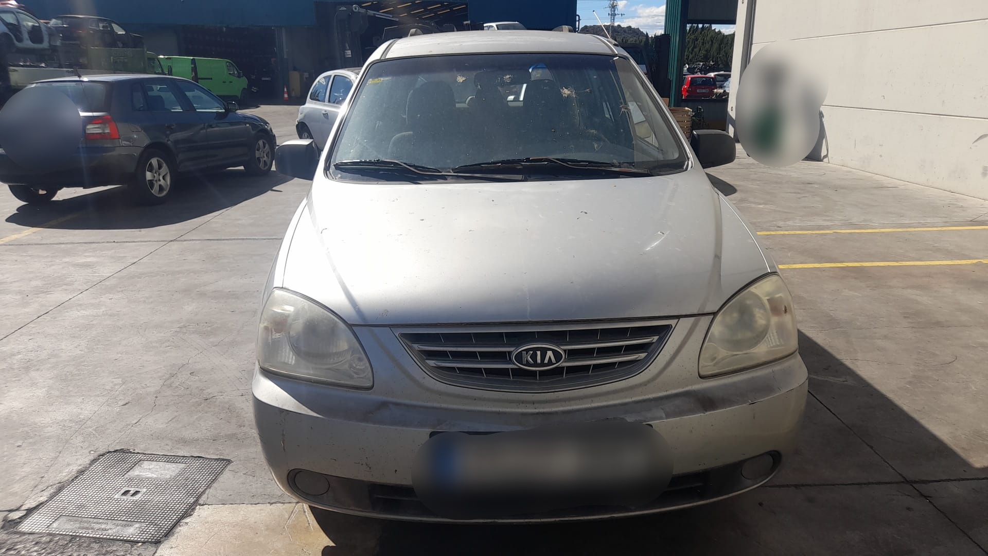 KIA Carens 2 generation (2002-2006) Mâner exterior ușă stânga spate 0K2FA73410 25209763