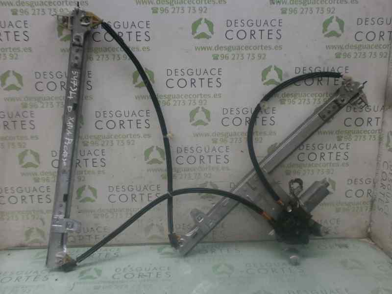 CITROËN Xsara Picasso 1 generation (1999-2010) Front Right Door Window Regulator 9222F9 27504572