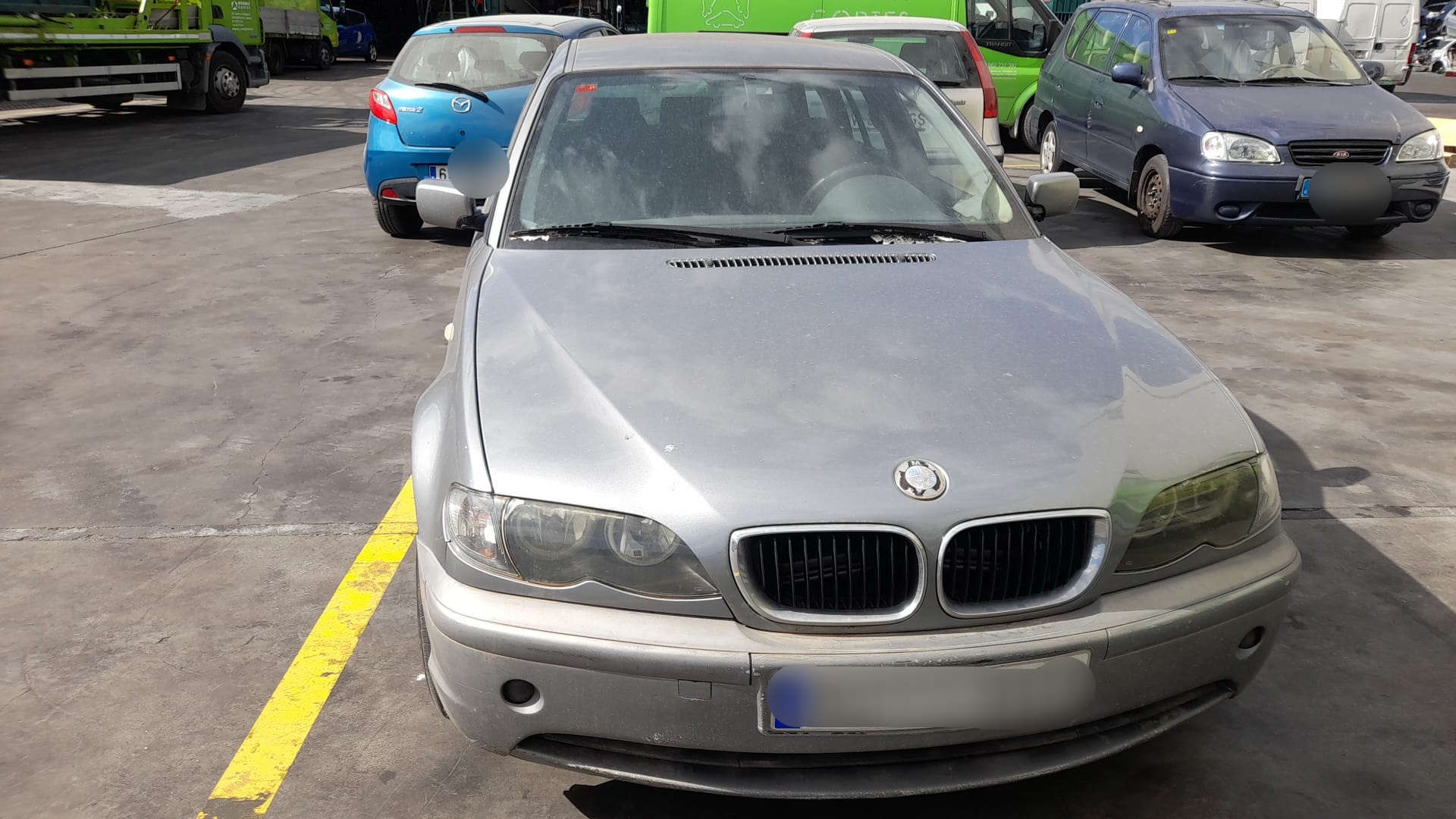 BMW 3 Series E46 (1997-2006) Galinės dešinės durys 41527034156 18611333