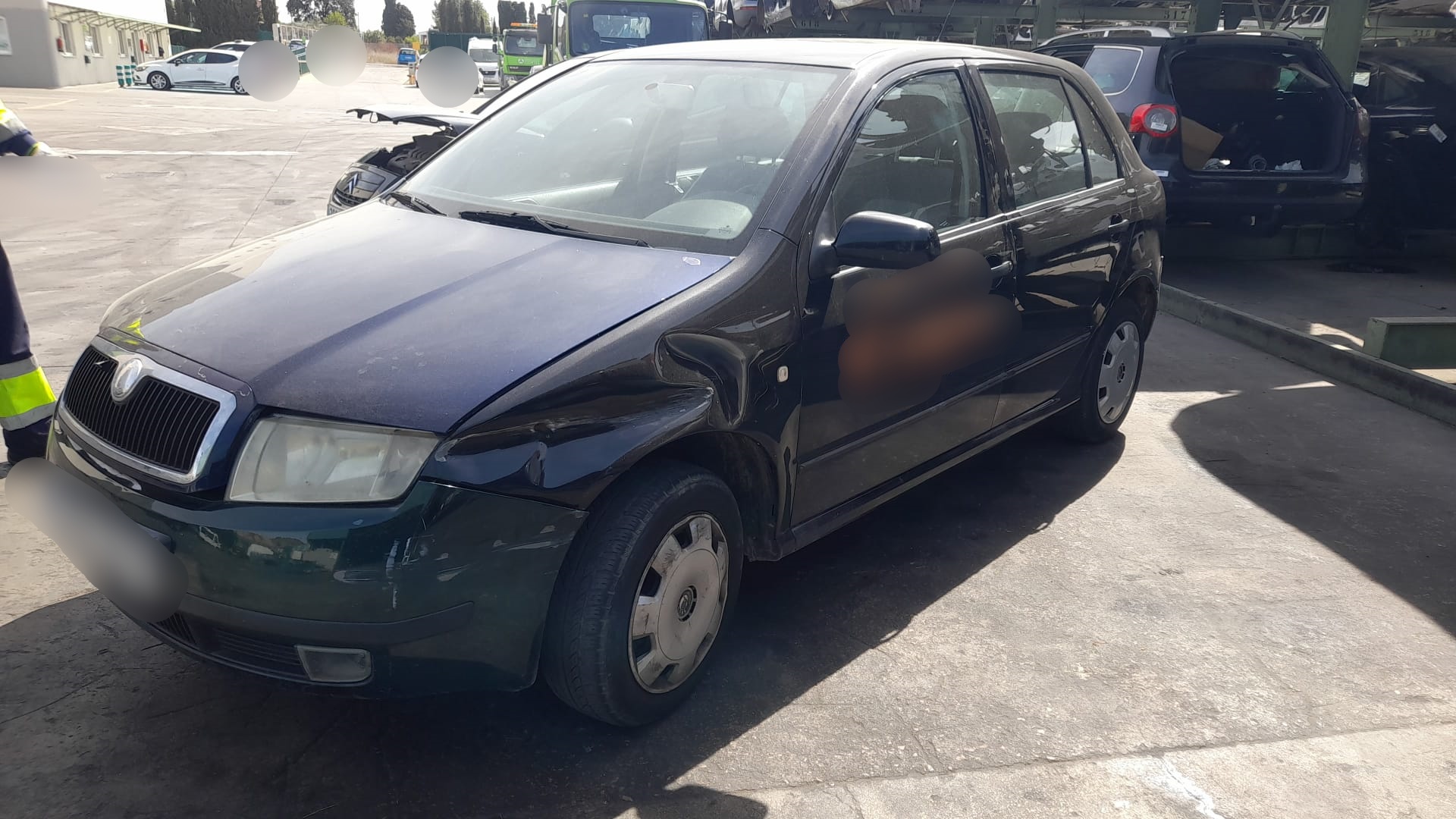 SKODA Fabia 6Y (1999-2007) Крышка багажника 6Y0827025,6Y0827025 18642722