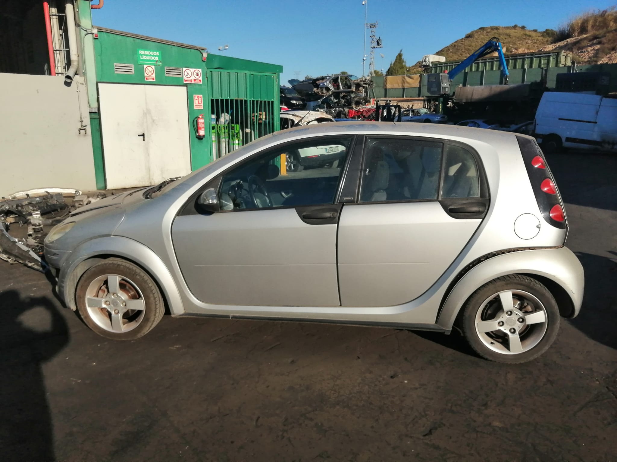 SMART Forfour 1 generation (2004-2006) Блок управления двигателем A1341500879 18528076