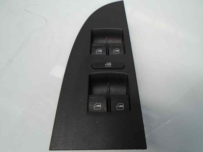 SEAT Leon 2 generation (2005-2012) Priekinių kairių durų langų pakėlimo mygtukai 1K4959857C 18466253