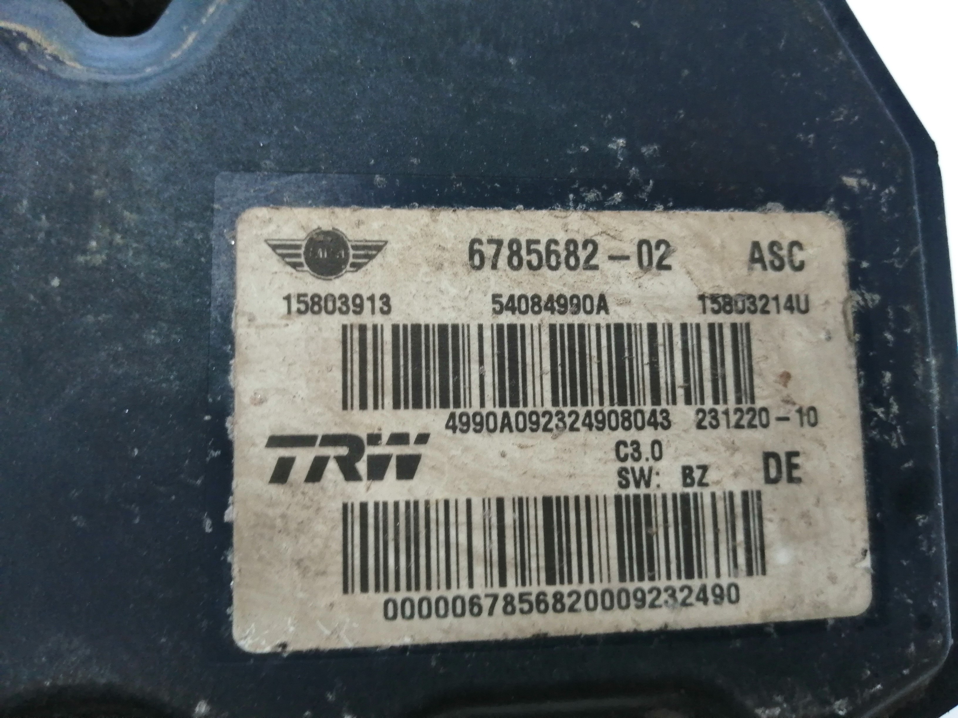 MINI Cooper R56 (2006-2015) Pompe ABS 25170761
