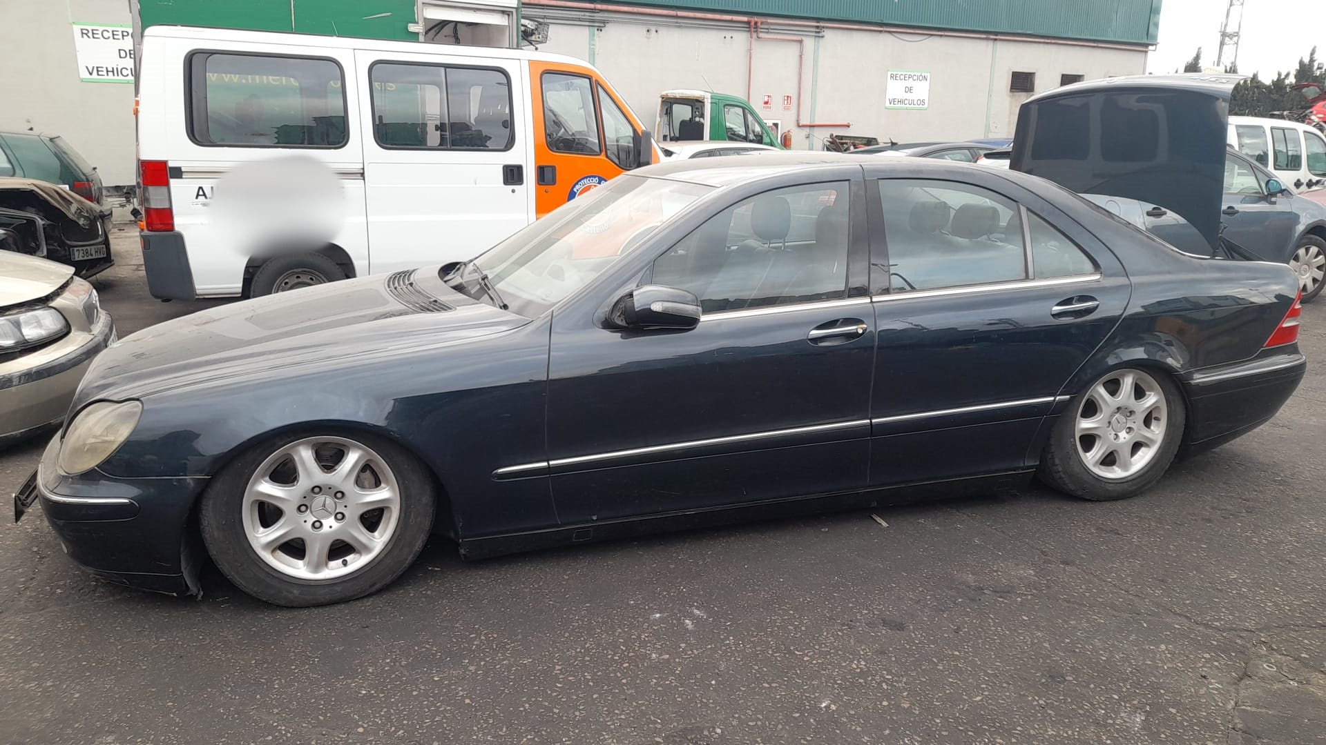 MERCEDES-BENZ S-Class W220 (1998-2005) Bakre støtfanger A2208800140 25195985